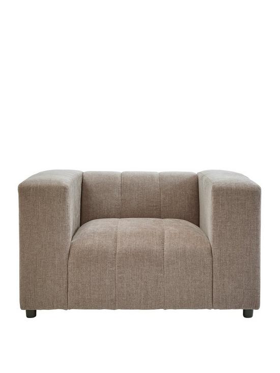 stillFront image of very-home-jay-fabric-armchair-taupenbsp--fscreg-certified