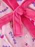  image of peppa-pig-hood-detail-dressing-gown-pink