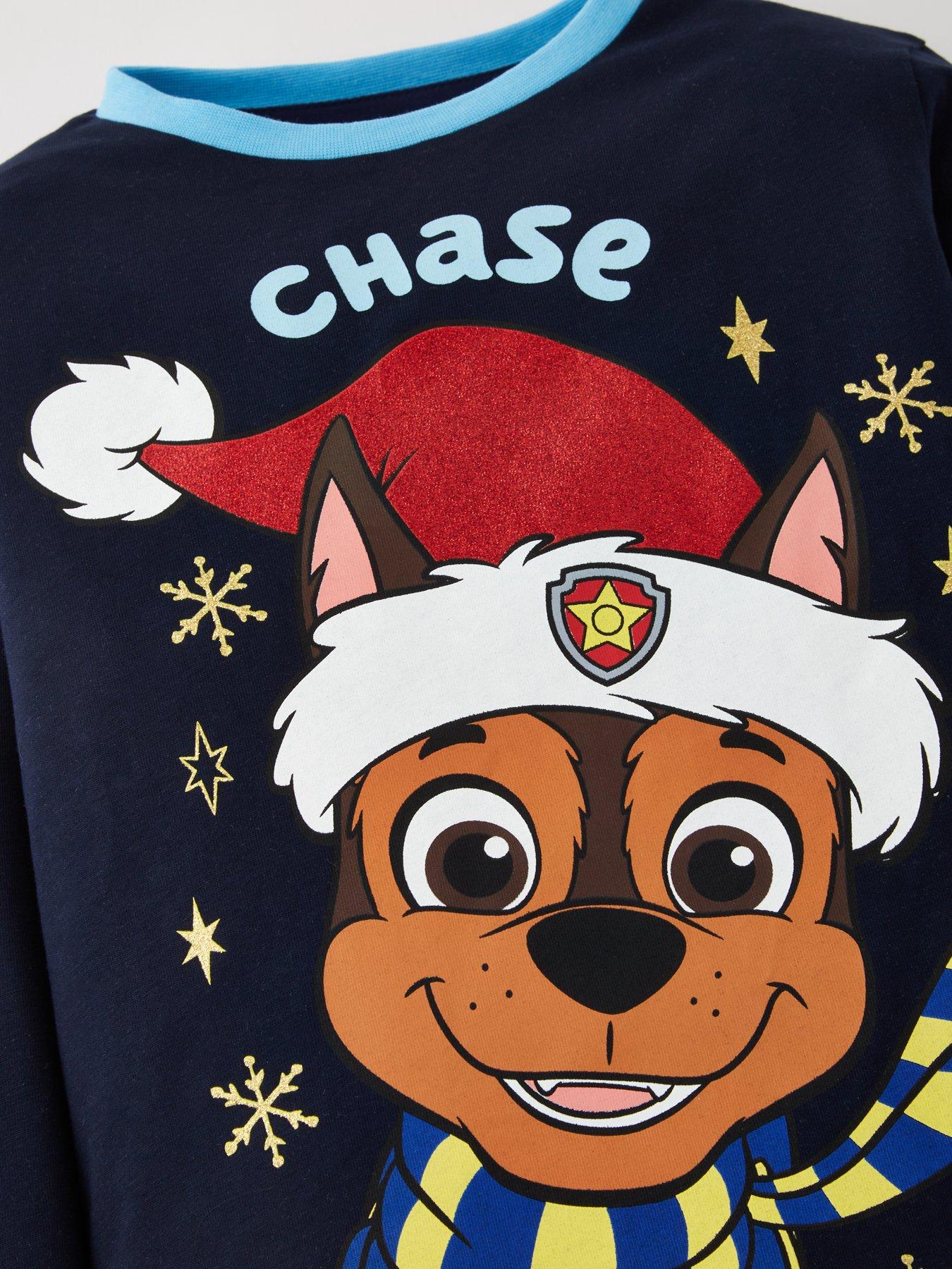 paw patrol christmas shirt