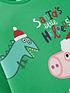  image of peppa-pig-boys-george-pig-christmas-sweatshirt-green