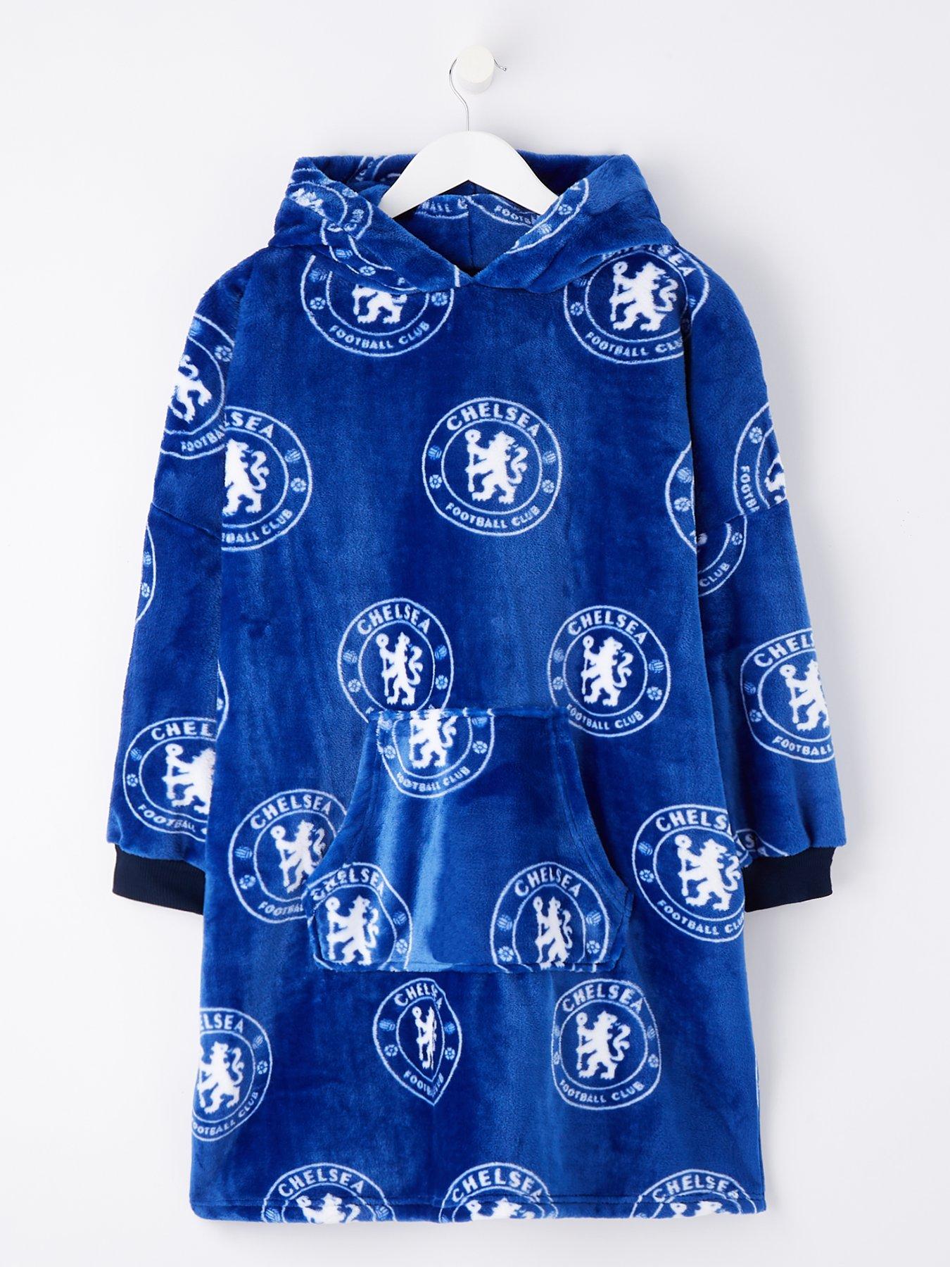 chelsea-childrens-fleece-hooded-blanket-blue