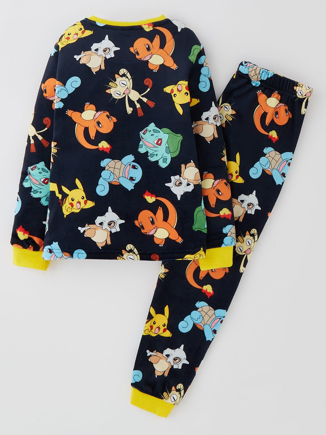 Pokemon fleece pajamas new arrivals