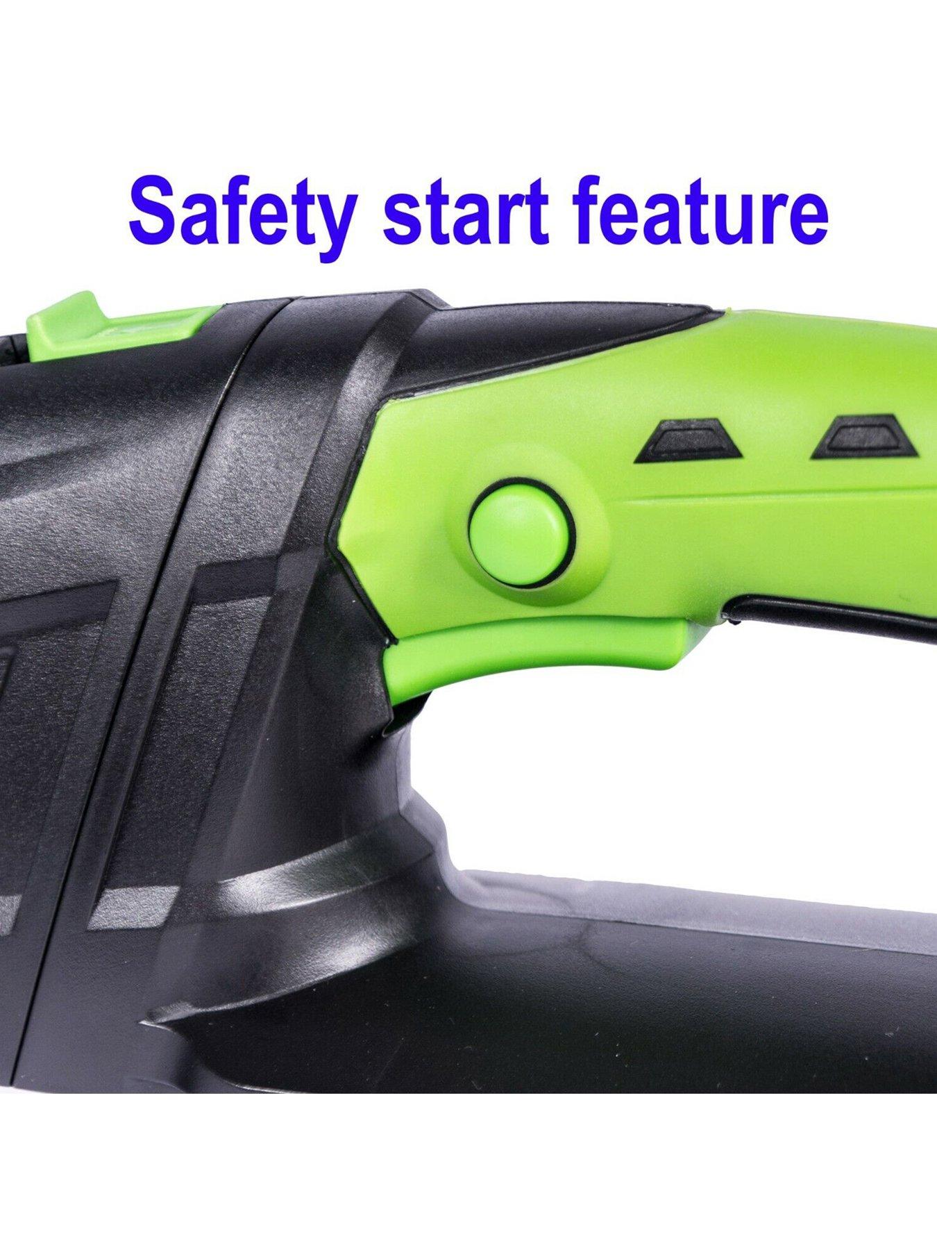 Image 3 of 7 of Mylek Cordless Hedge Trimmer 20V Electric Cutter 4000mAh Lithium-Ion Battery, 51cm Cut Length, 16mm Easy Cut Capacity, Lightweight Garden Handheld