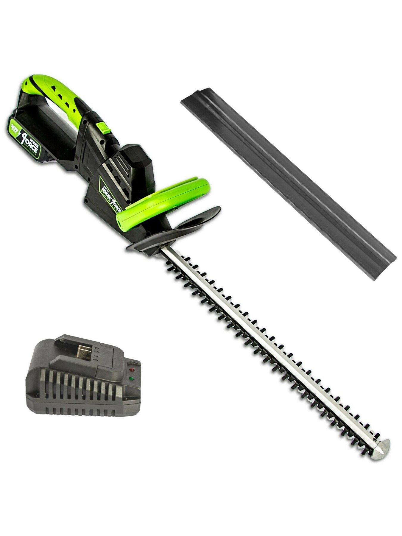 Image 7 of 7 of Mylek Cordless Hedge Trimmer 20V Electric Cutter 4000mAh Lithium-Ion Battery, 51cm Cut Length, 16mm Easy Cut Capacity, Lightweight Garden Handheld