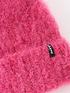  image of levis-womens-fuzzy-beanie-pink
