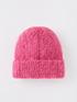  image of levis-womens-fuzzy-beanie-pink