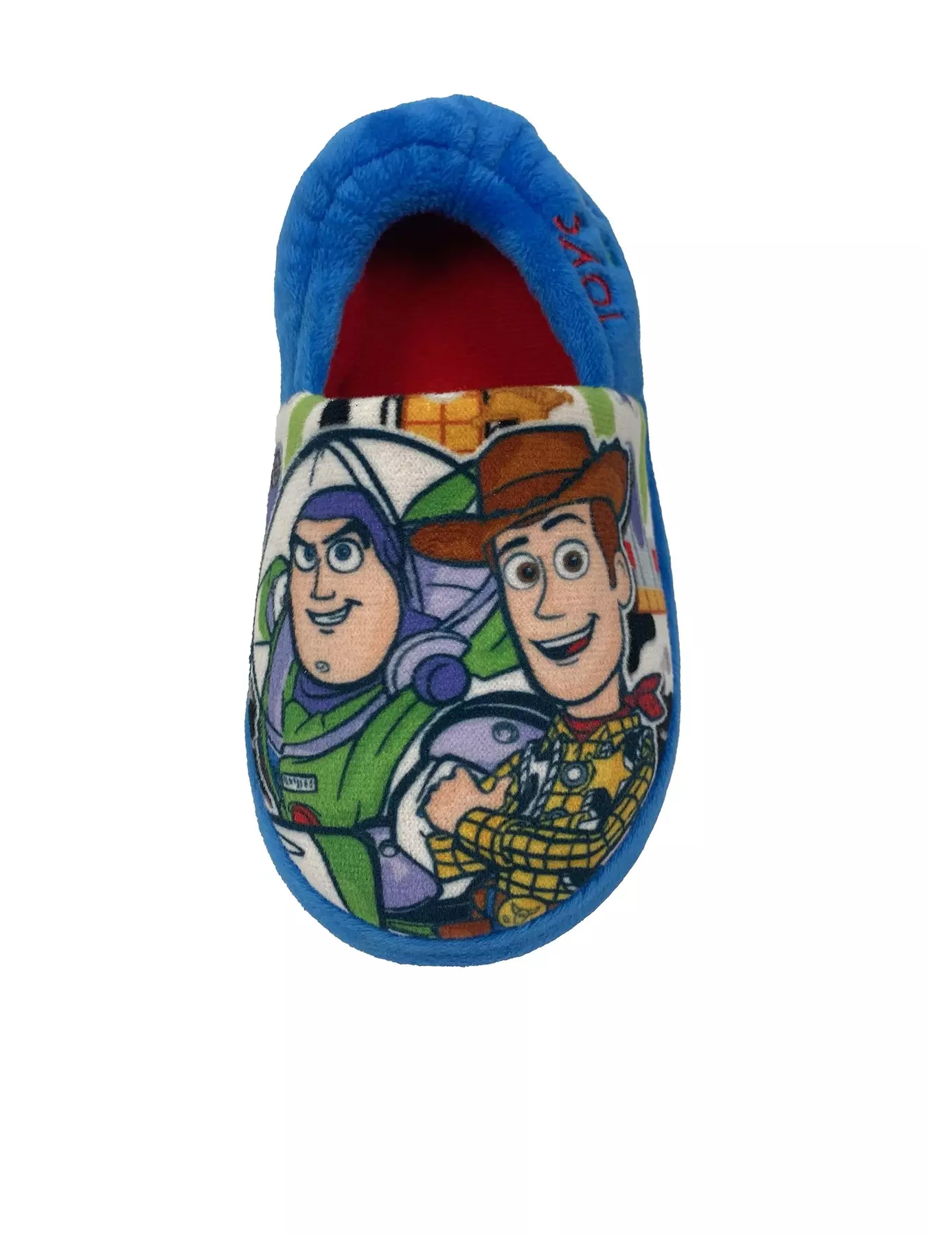 Disney Toy Story Kids Waterproof PVC Rainboots - Featuring Buzz Lightyear, Woody - Easy-On Handles - Toddler and Little Kid