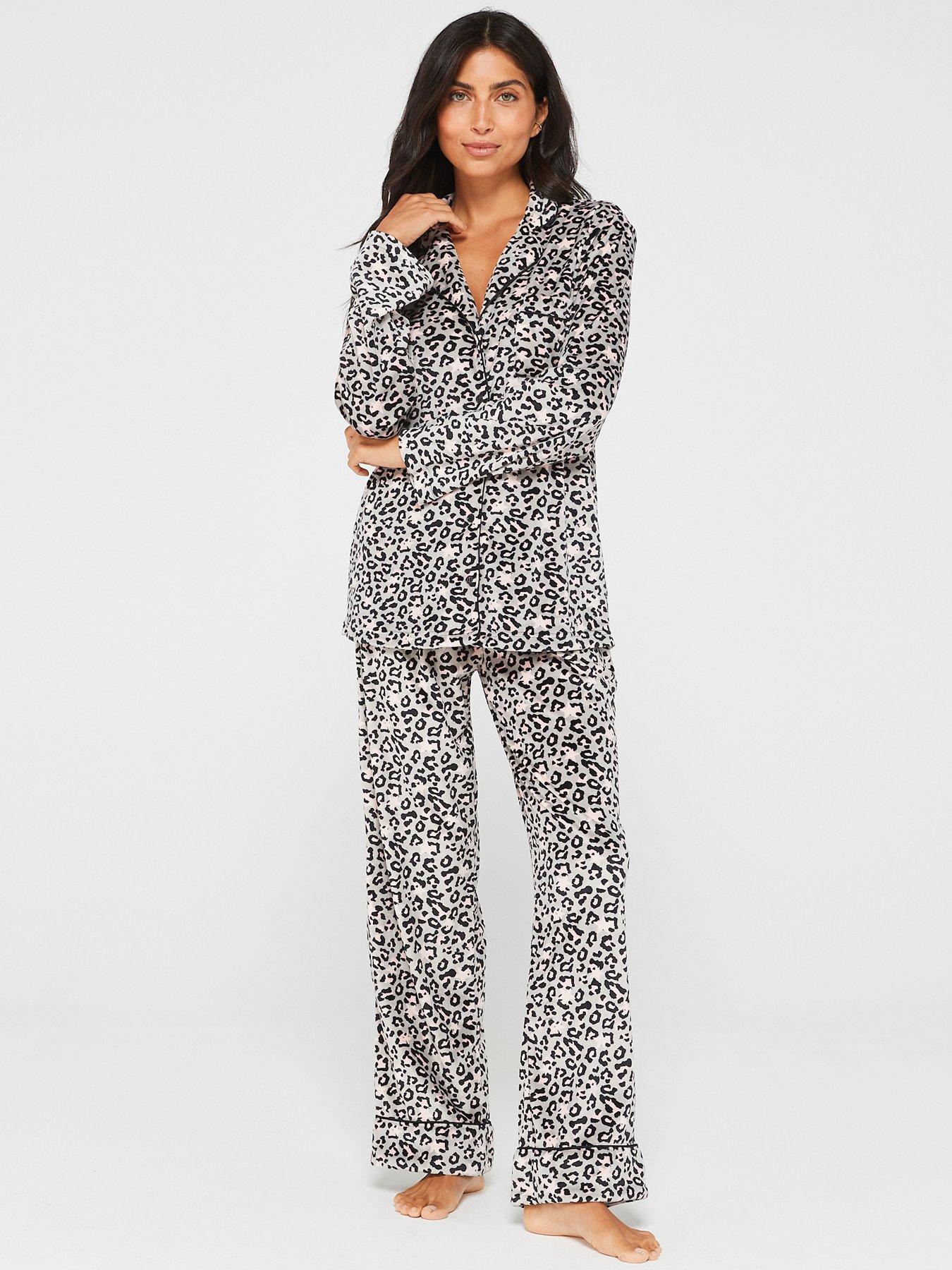 Shearling Rollneck Pajama Set in Women's Fleece Pajamas