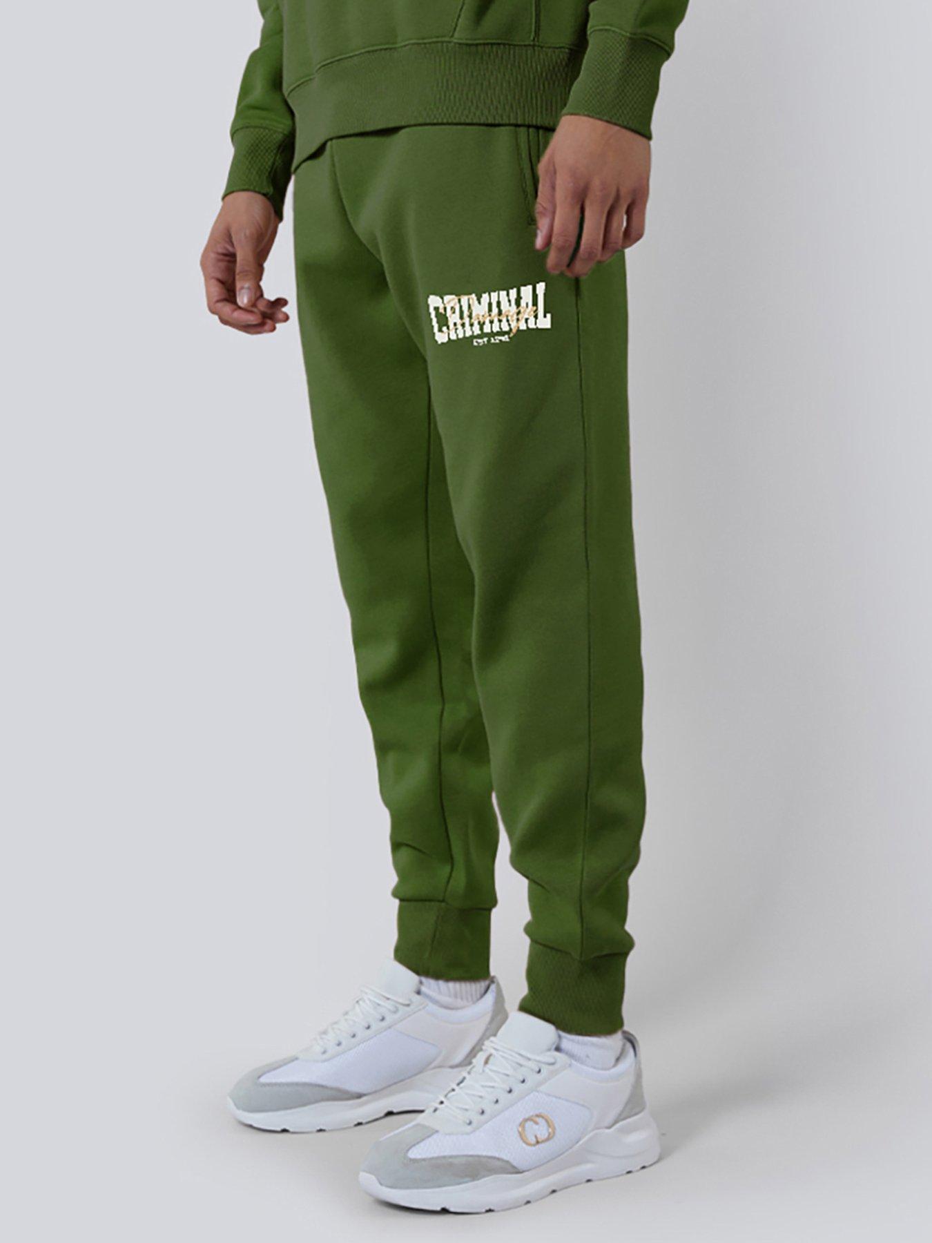 Criminal Damage Sign Varsity Jogger