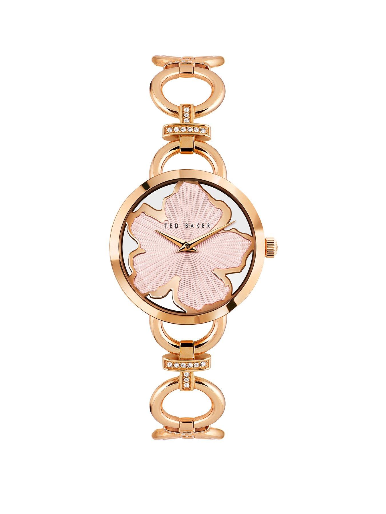 Product photograph of Ted Baker Lilabel Jewel Ladies Watch from very.co.uk