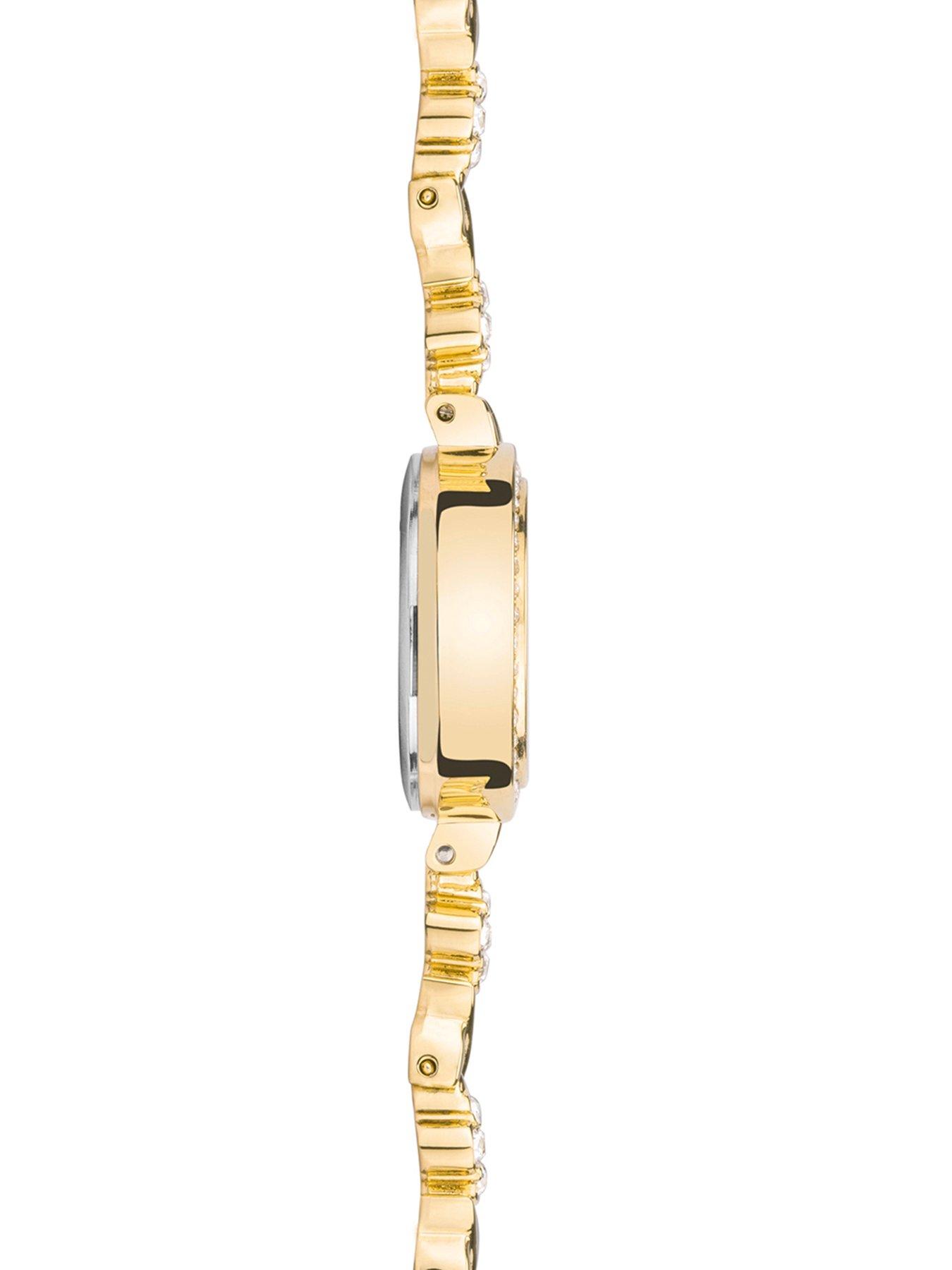 Image 5 of 6 of Sekonda Womens Gold Alloy Bracelet Watch with Silver Dial Gift Set