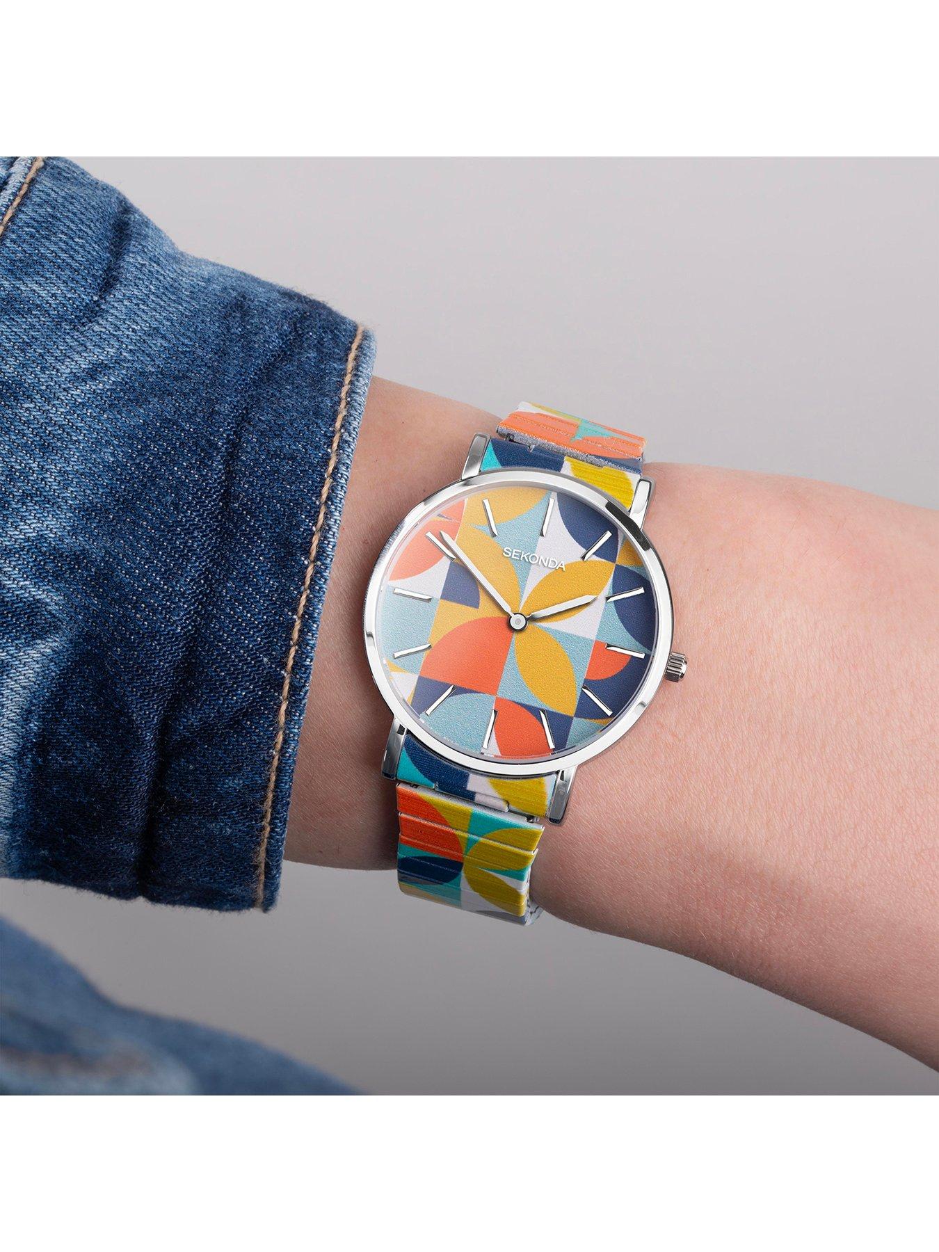 Chocomoon geometric ladies watch vintage style sale