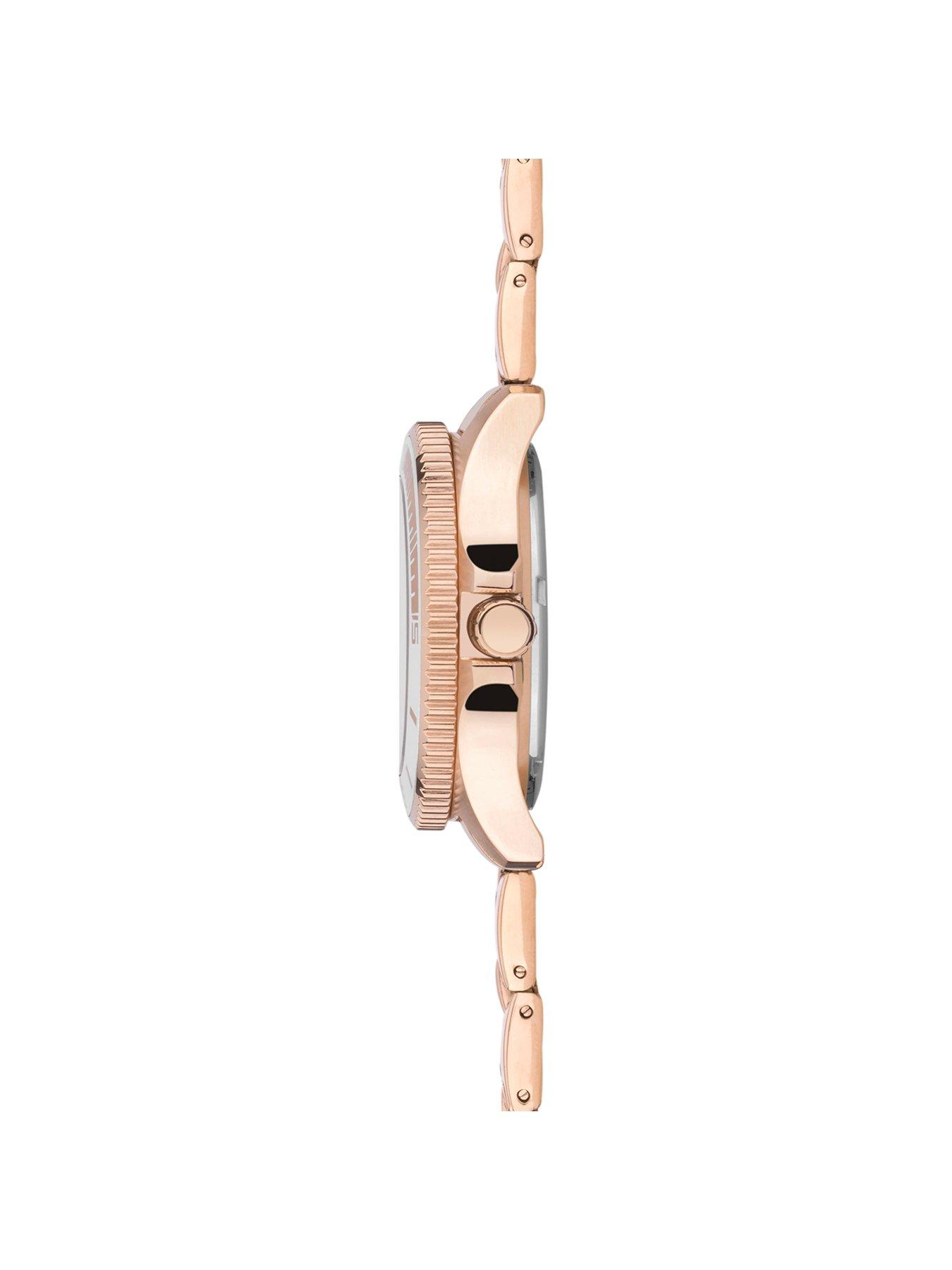 Sekonda Womens Rose Gold Stainless Steel Analogue Watch Very.co.uk