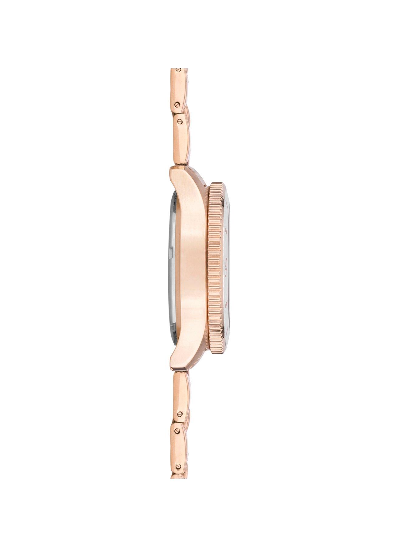 Sekonda Womens Rose Gold Stainless Steel Analogue Watch Very.co.uk