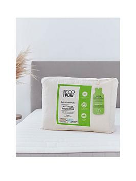 Product photograph of Martex Pure Microfibre Mattress Protector - White from very.co.uk