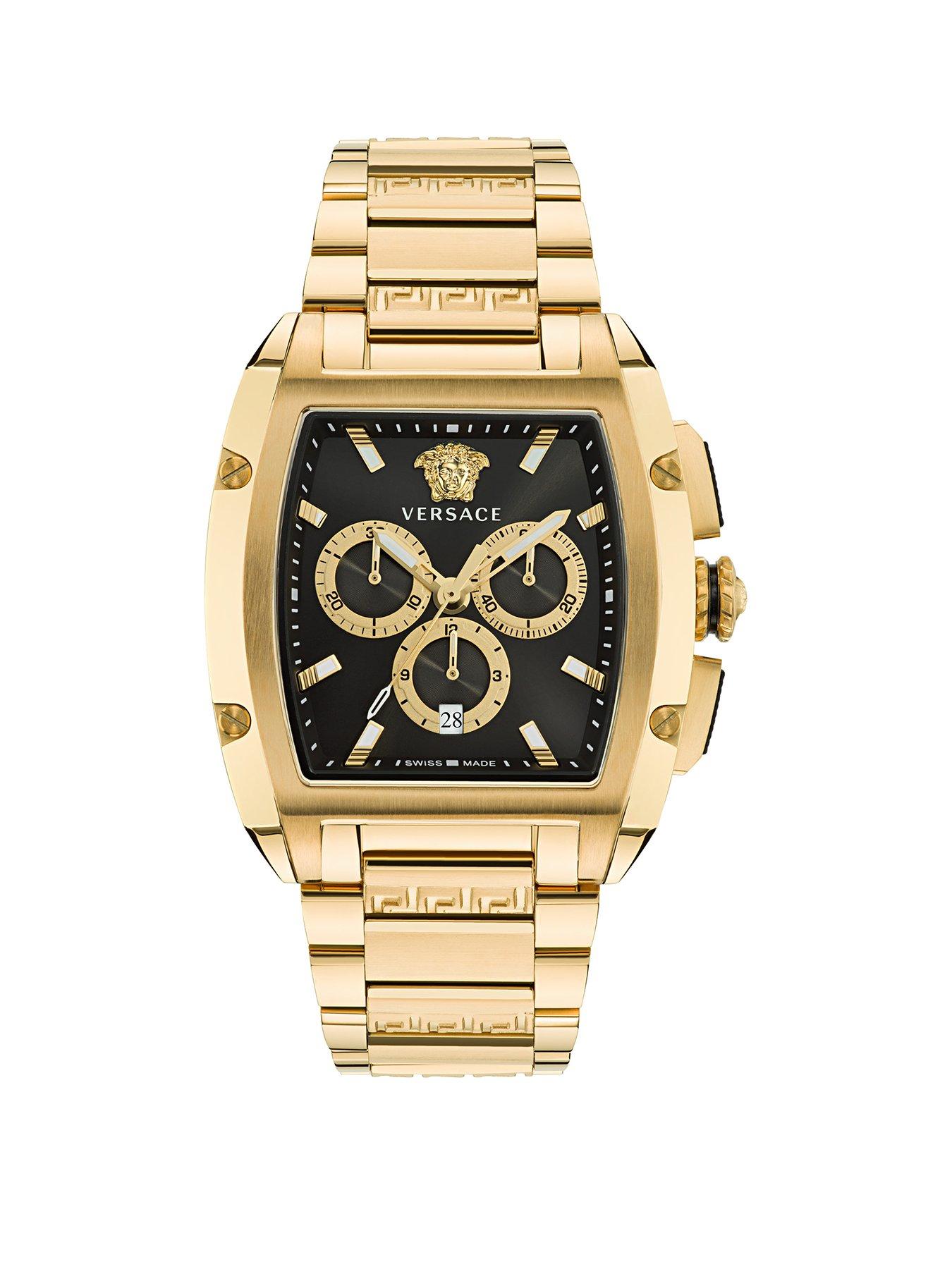 Product photograph of Versace Dominus Mens Watch from very.co.uk