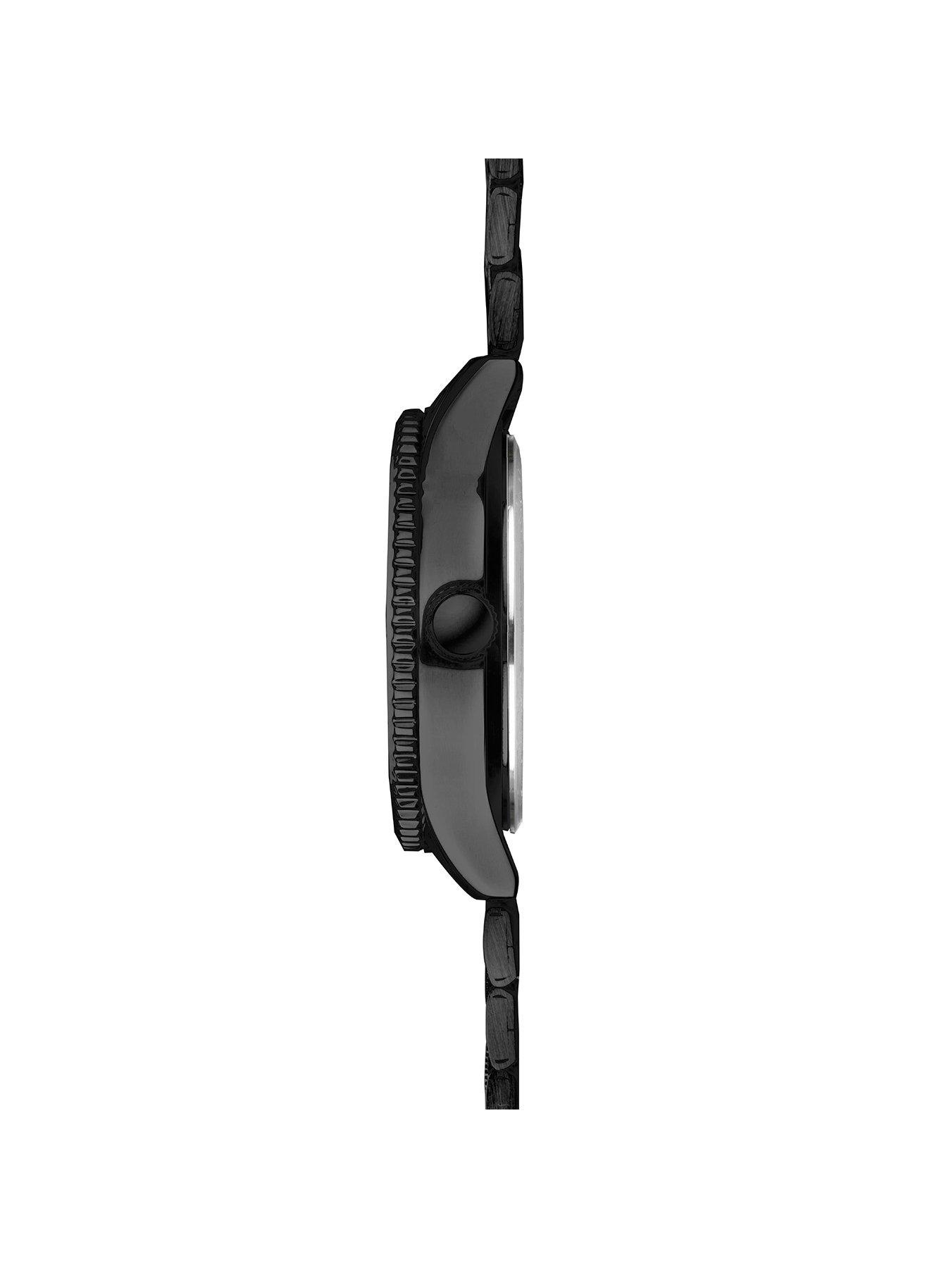 Image 4 of 6 of Sekonda Mens Black Stainless Steel Multi-Function Watch