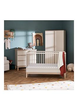 Product photograph of Obaby Astrid 3 Piece Nursery Furniture Set - Satin from very.co.uk