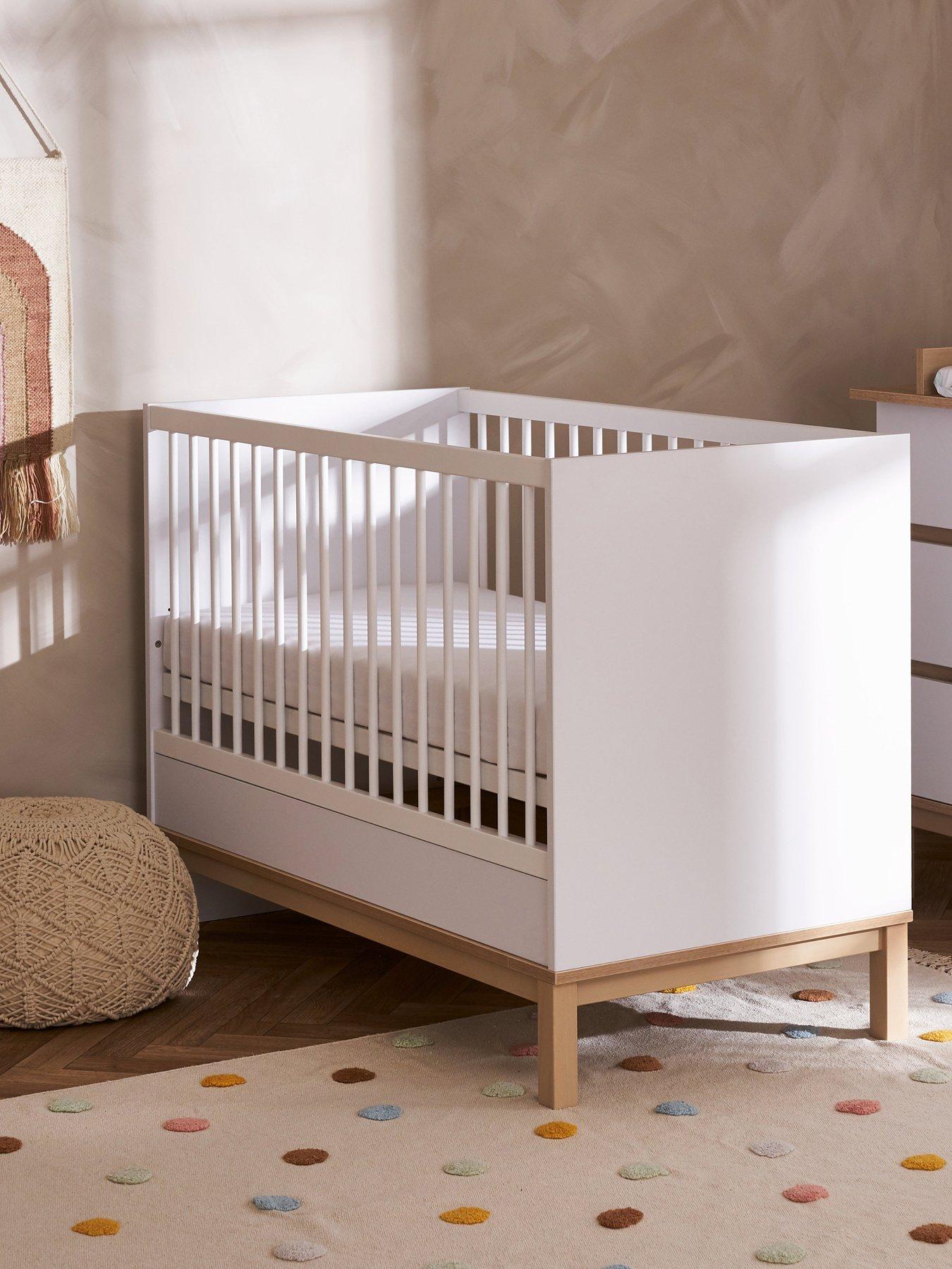 undefined Astrid Mini Cot Bed - White