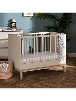 Product photograph of Obaby Astrid Mini Cot Bed - Satin from very.co.uk