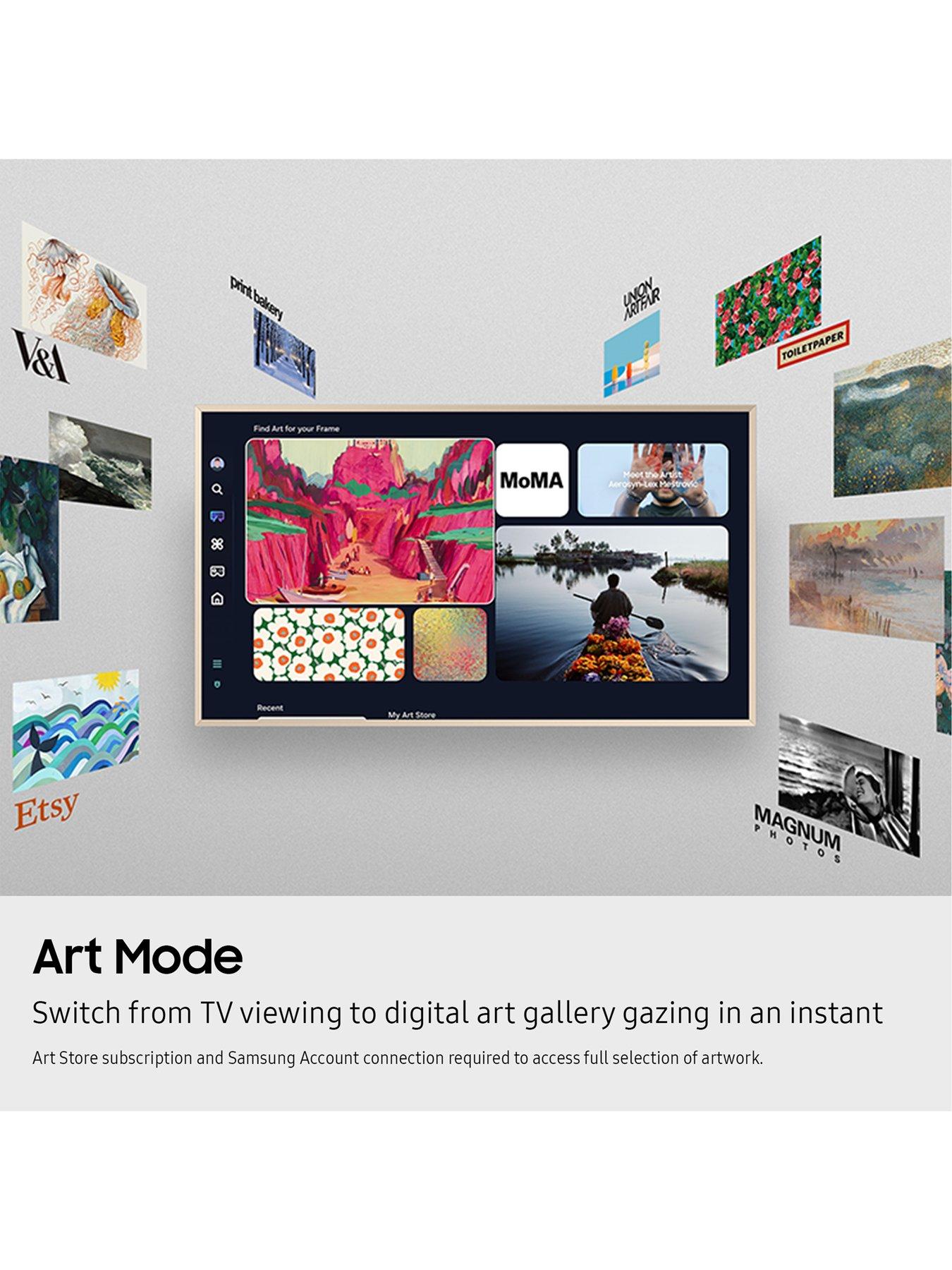 Image 3 of 8 of Samsung The Frame Art Mode, 32 inch, QLED Full HD, Smart TV