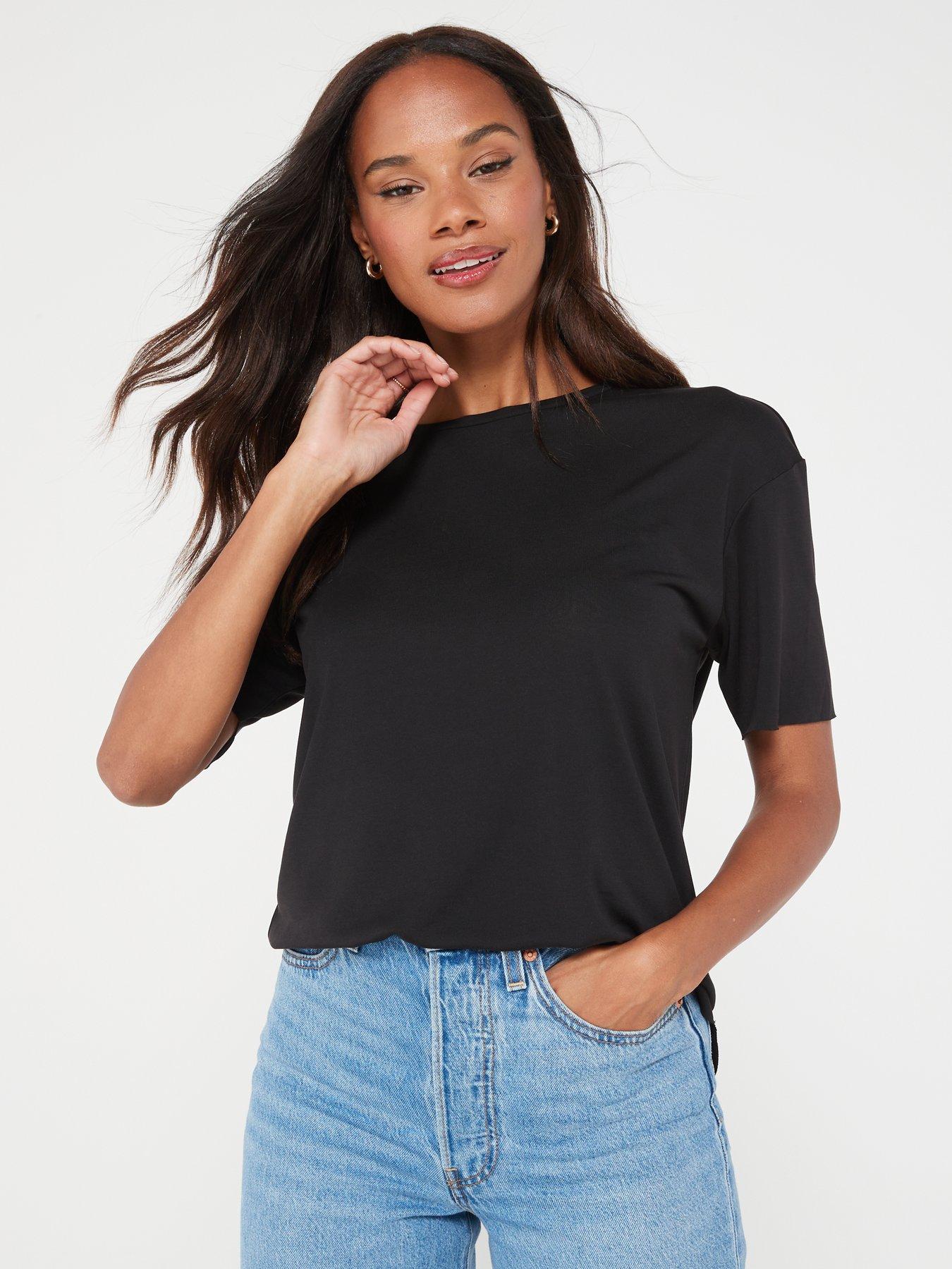 v-by-very-cupro-short-sleeve-tshirt-grey