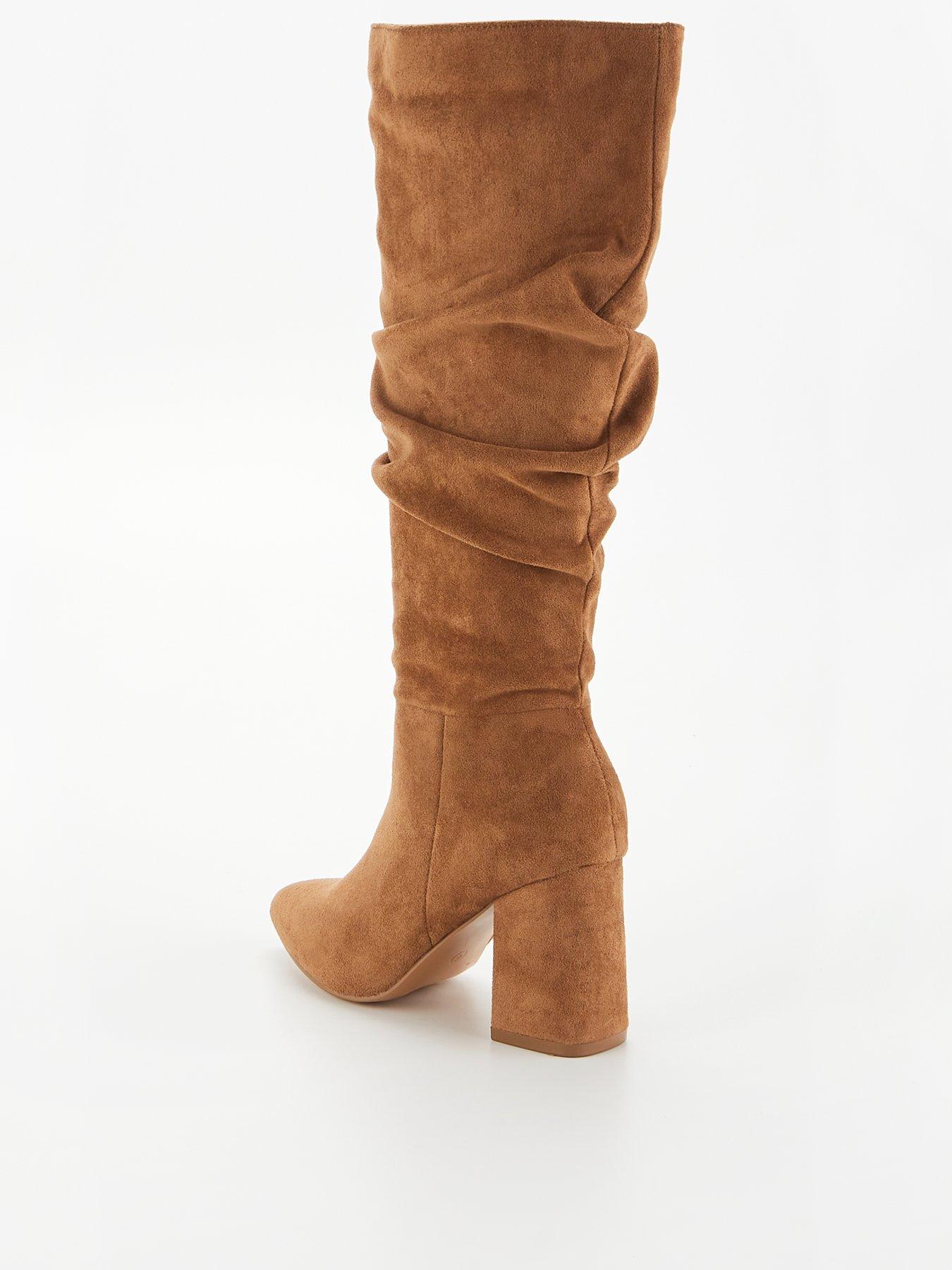 Bottes camel stradivarius best sale