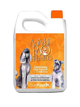 Product photograph of Pretty Pooch Fox Poo Dog Shampoo Amp Conditioner For Smelly Dogs - Citrus Fragrance - Sensitive Deodorising Dog Shampoo - Eliminates Fox Poo Amp Other Odours - 1 X 5l from very.co.uk