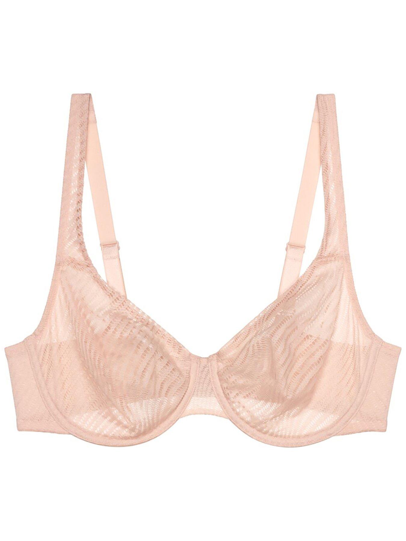 Image 3 of 3 of Triumph Harmony Minimiser Spotlight Underwired Bra - Pink