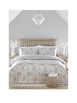 Product photograph of Drift Home Soren Duvet Cover Set - Natural from very.co.uk
