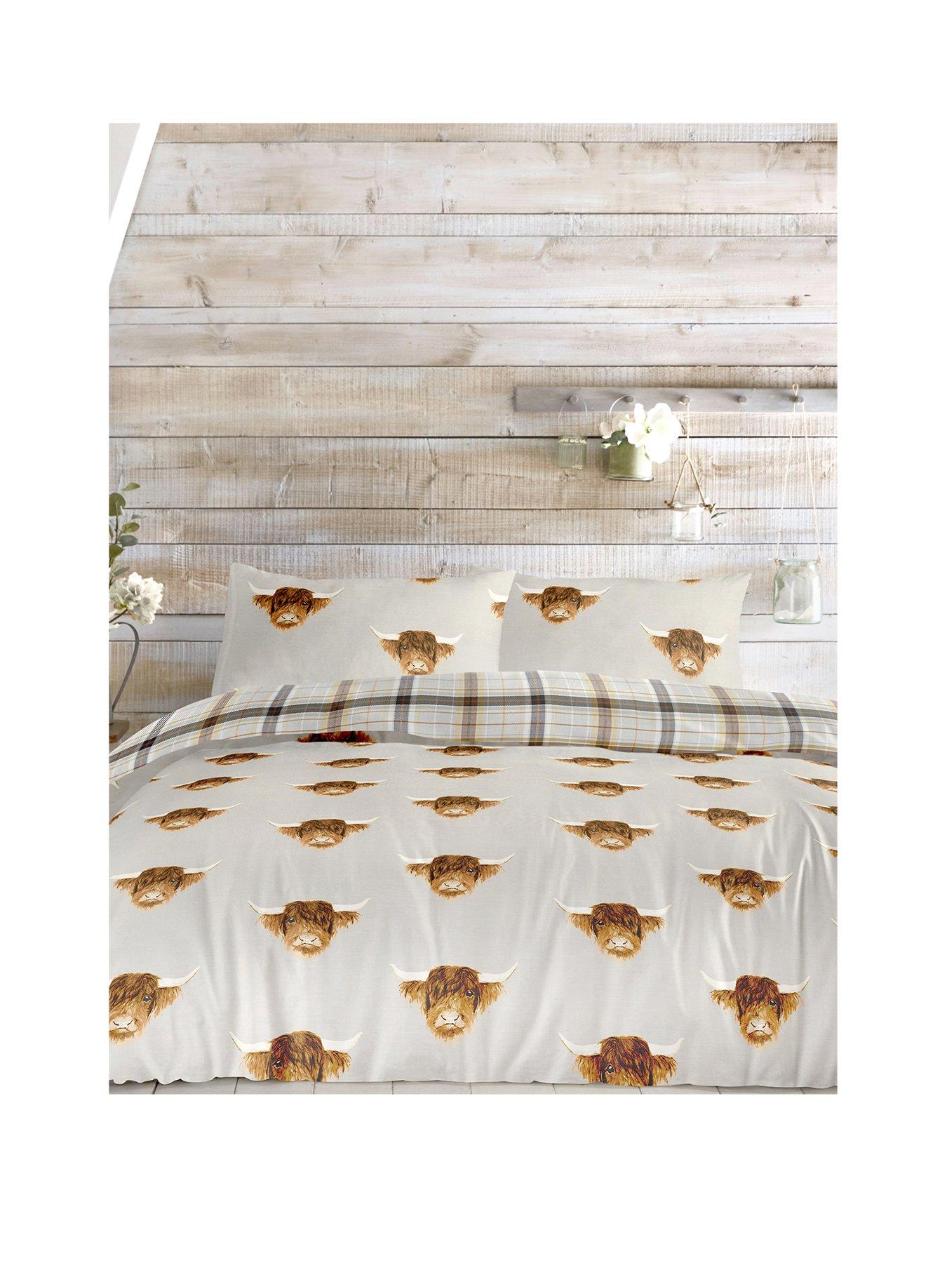 Fusion Highland Cow Duvet Cover Set