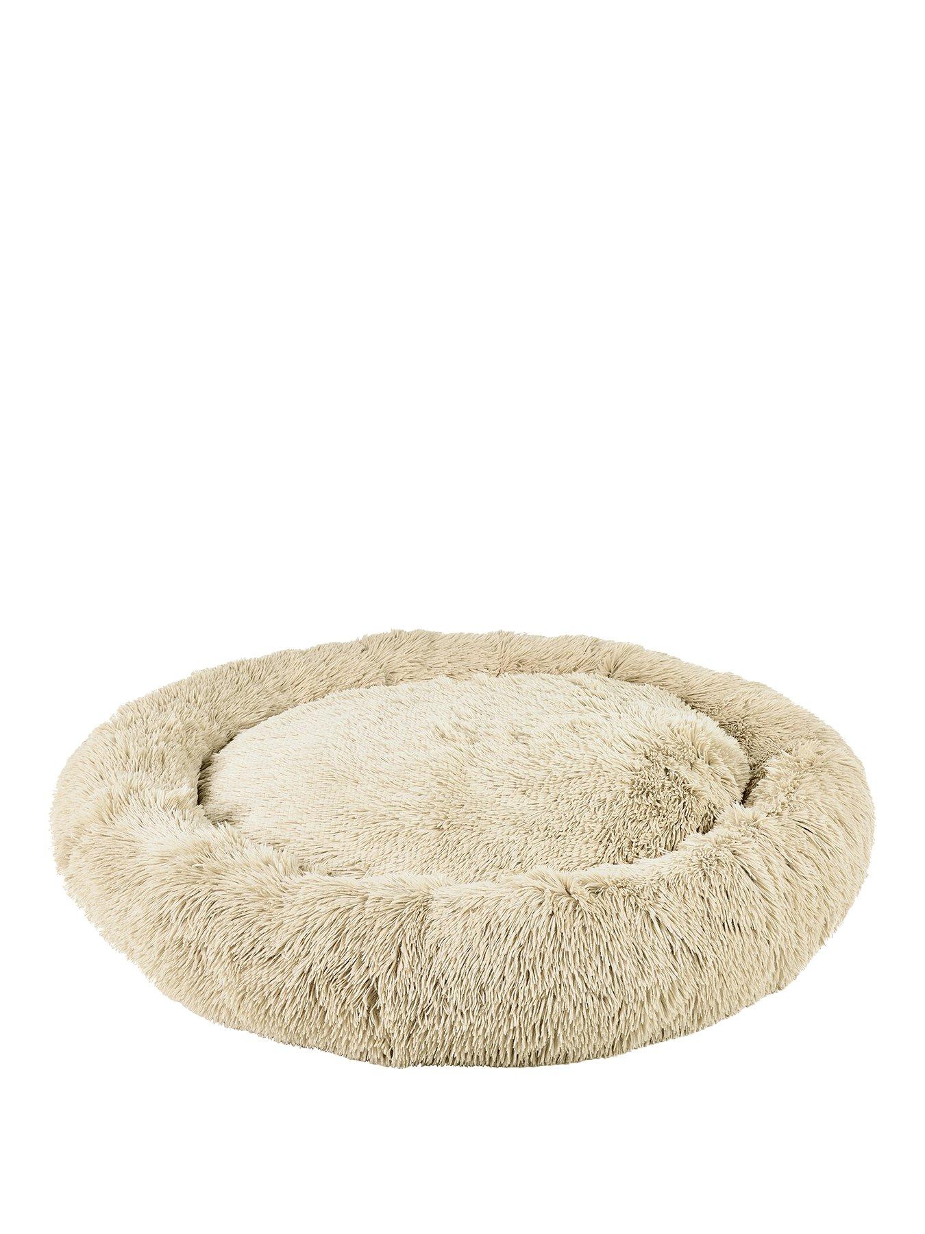 Product photograph of Bunty Seventh Heaven Pet Bed - Cream - Medium from very.co.uk