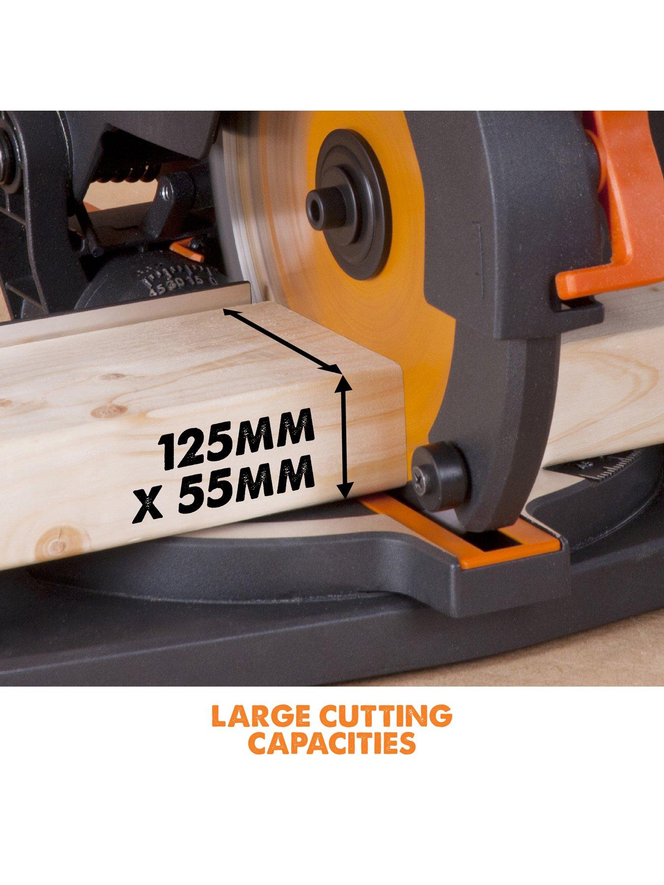 Image 6 of 8 of EVOLUTION R210CMS - 210mm Multi-Material Compound Mitre Saw