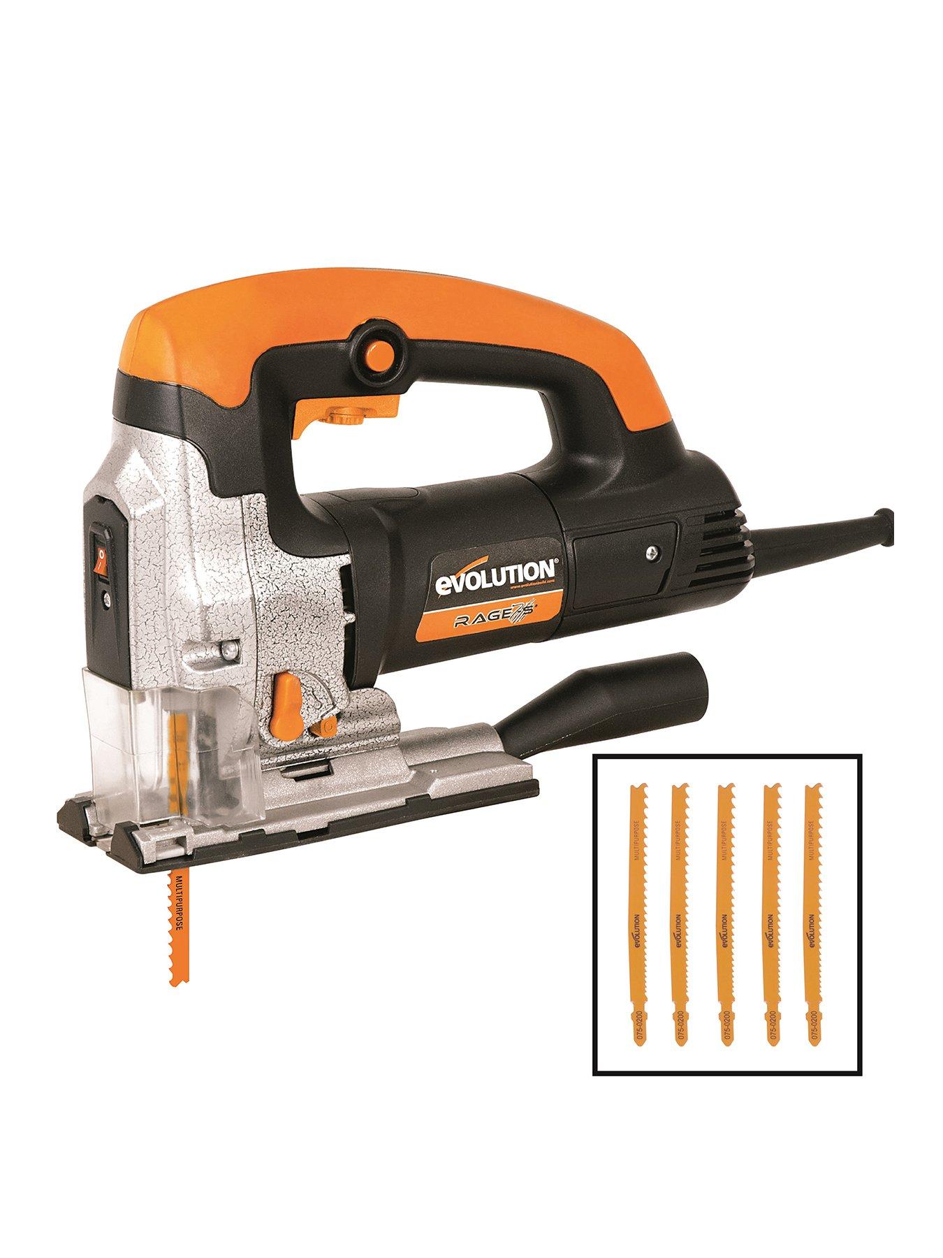 EVOLUTION Rage 7 S 710w Multi-Material Variable Speed Jig Saw | Very
