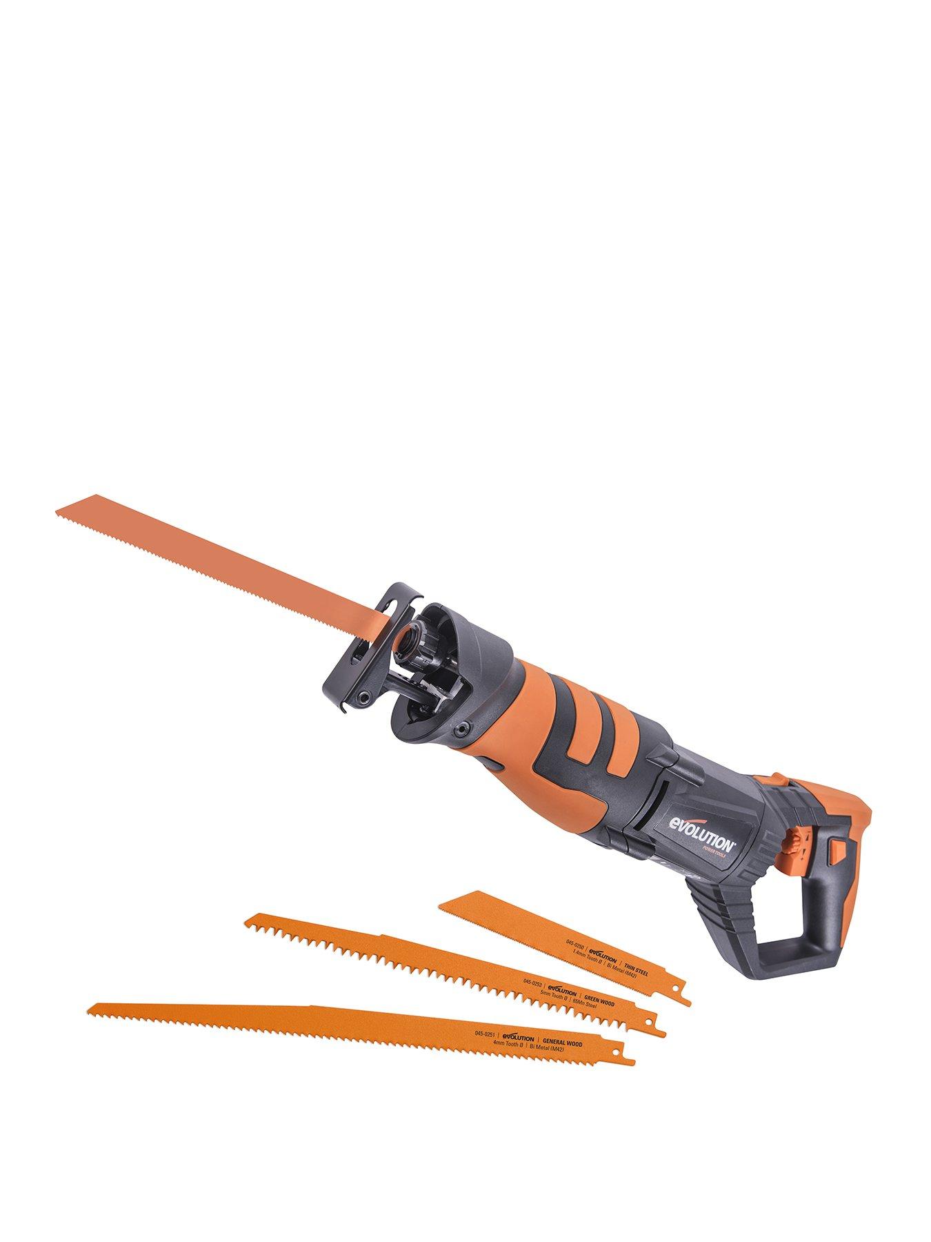 Product photograph of Evolution R230rcp Multi-material Reciprocating Saw from very.co.uk