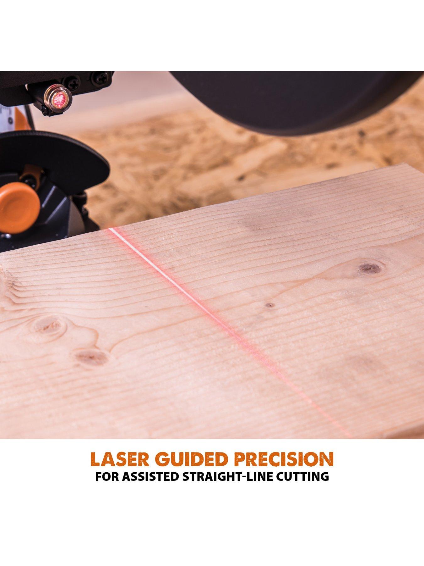 Image 7 of 8 of EVOLUTION R255SMS-DB+ Pro-Pack 255mm Multi-Material Double Bevel Sliding Mitre Saw