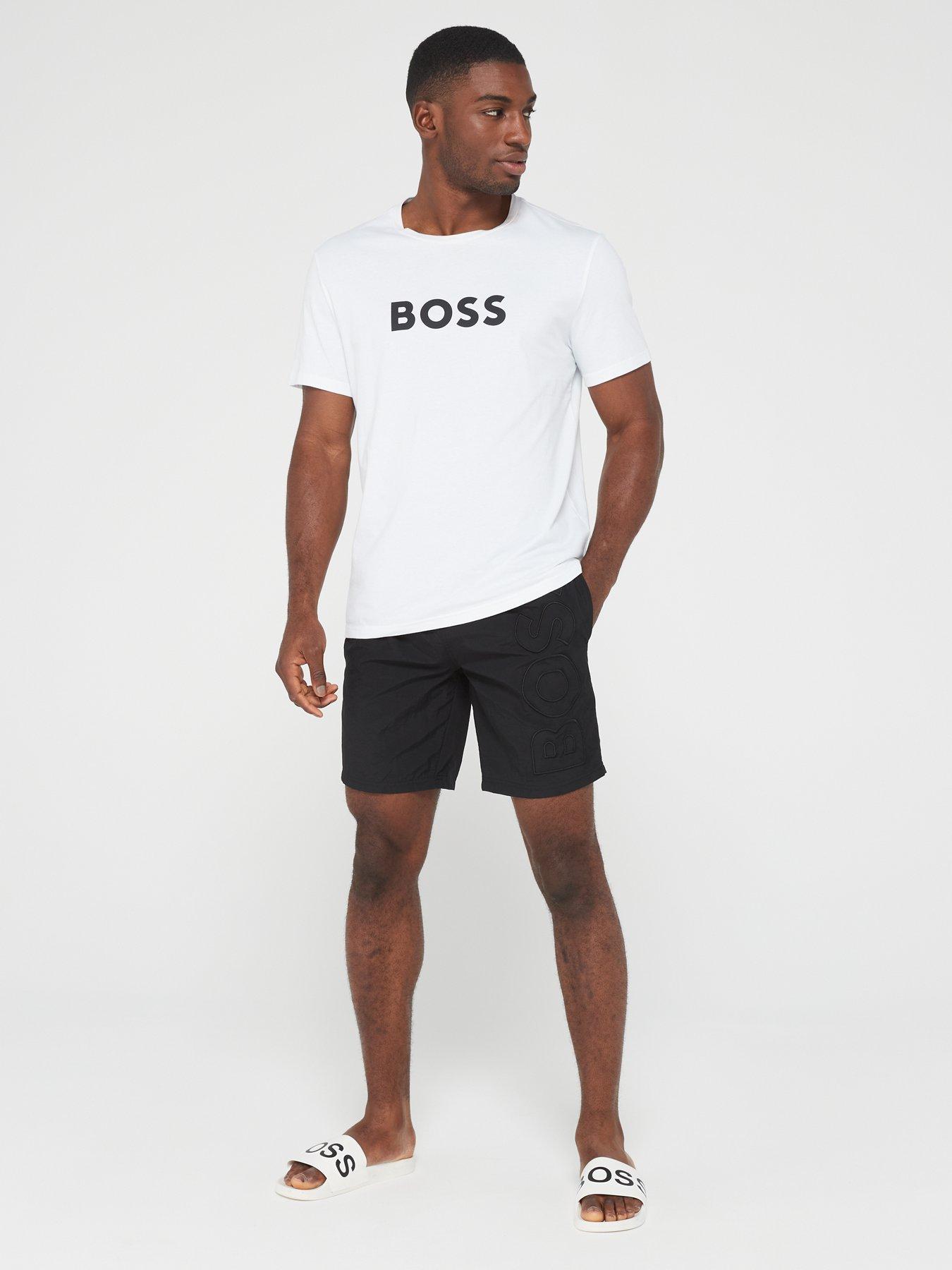 Image 3 of 6 of BOSS Whale Swim Shorts - Black