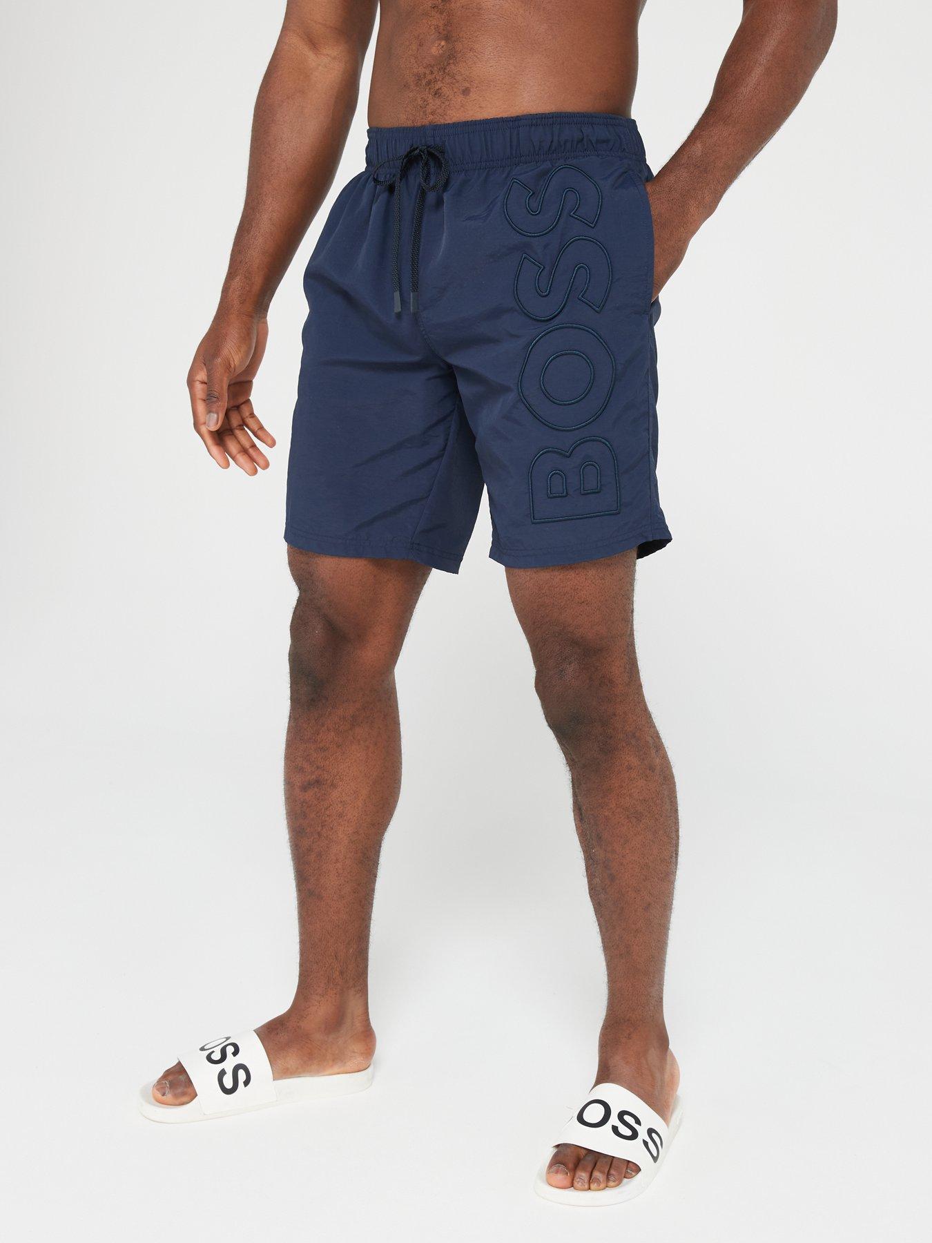 Navy hot sale boss shorts