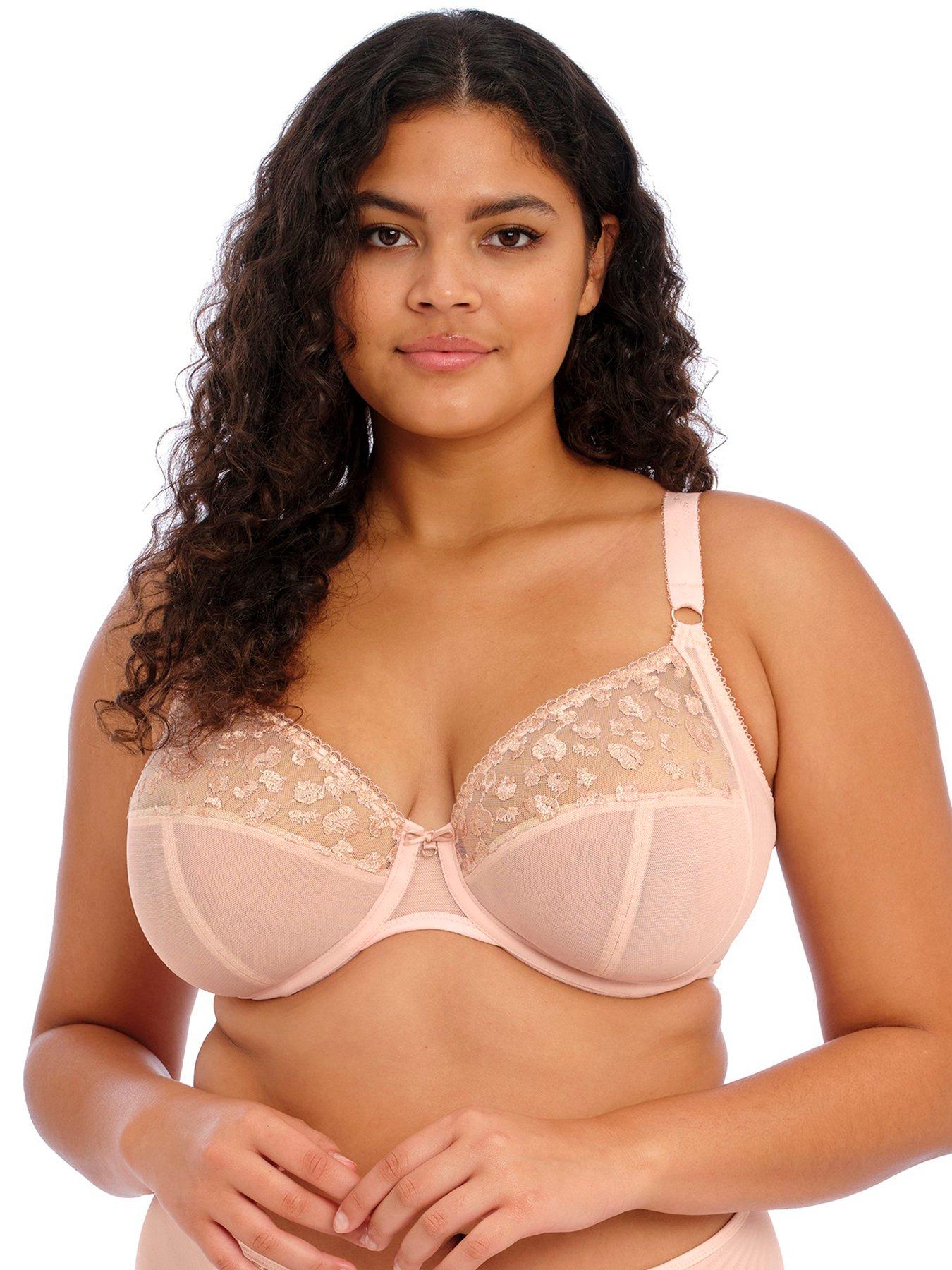 undefined Namrah Underwired Bandless Plunge - Pink