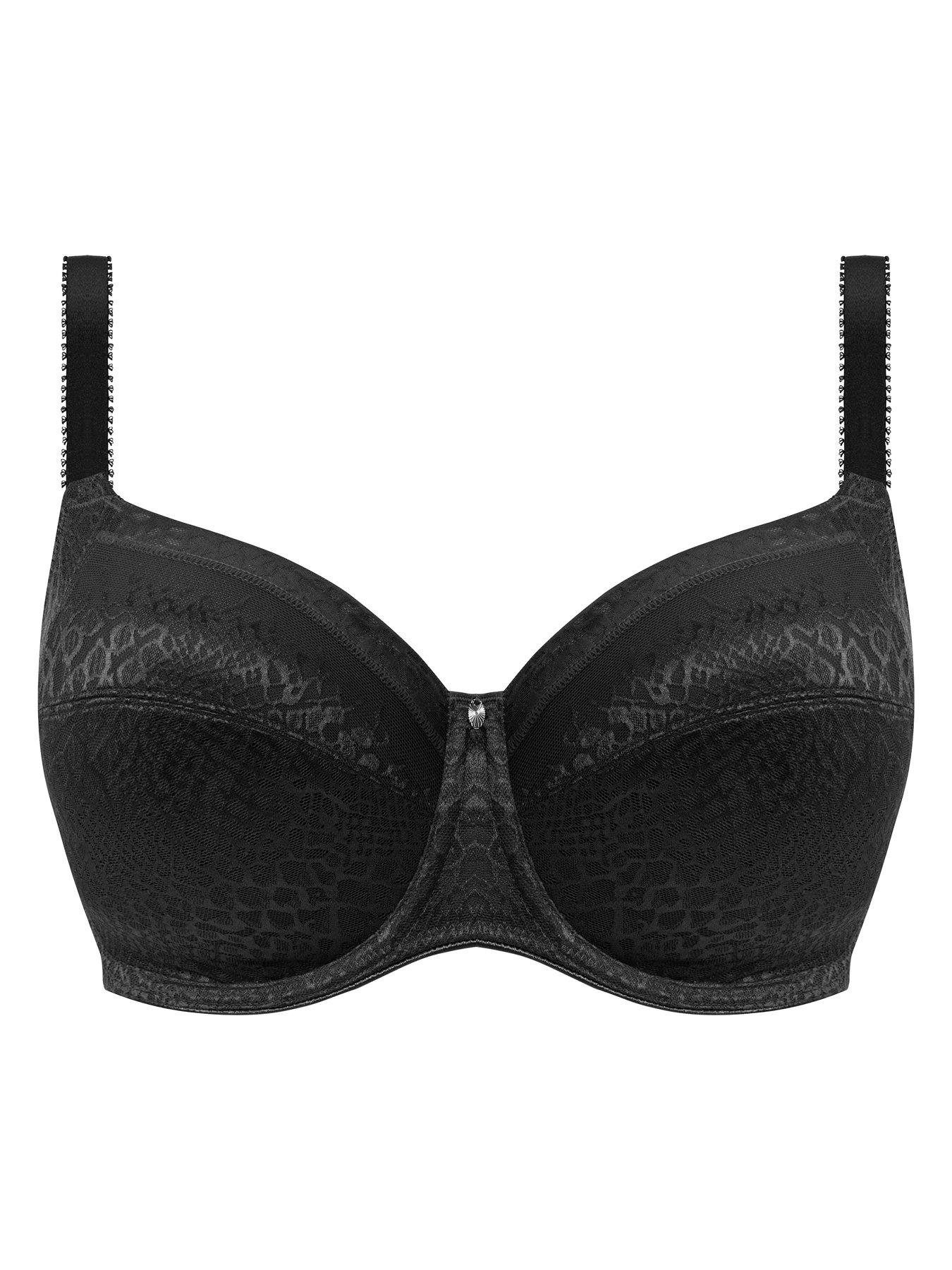 Image 4 of 4 of Fantasie Envisage Underwired Full Cup Side Support Bra - Black
