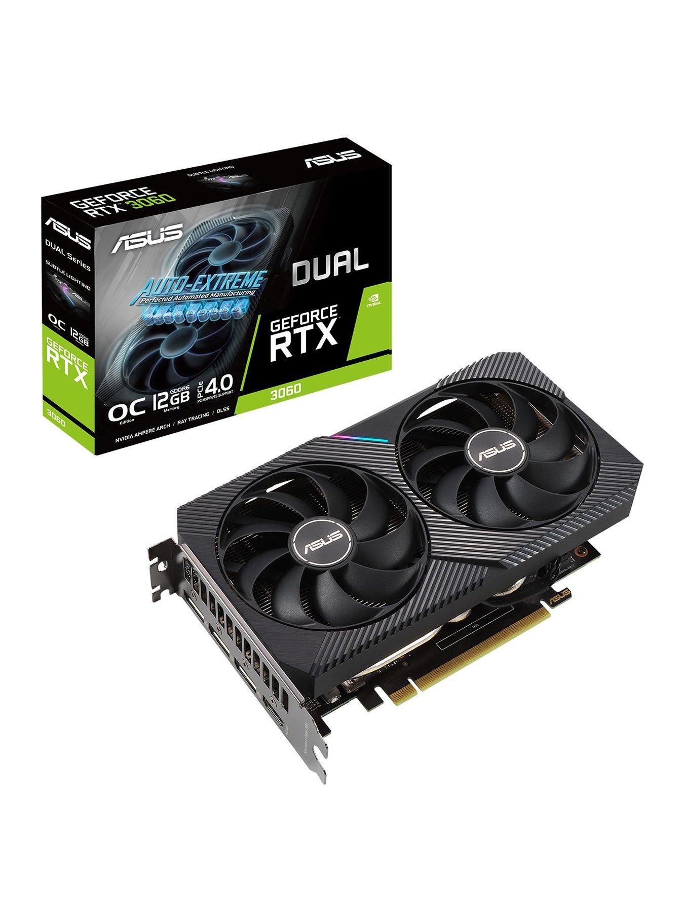 Image 1 of 4 of Asus RTX 3060, 12GB, Dual Gaming V2 Graphics Card