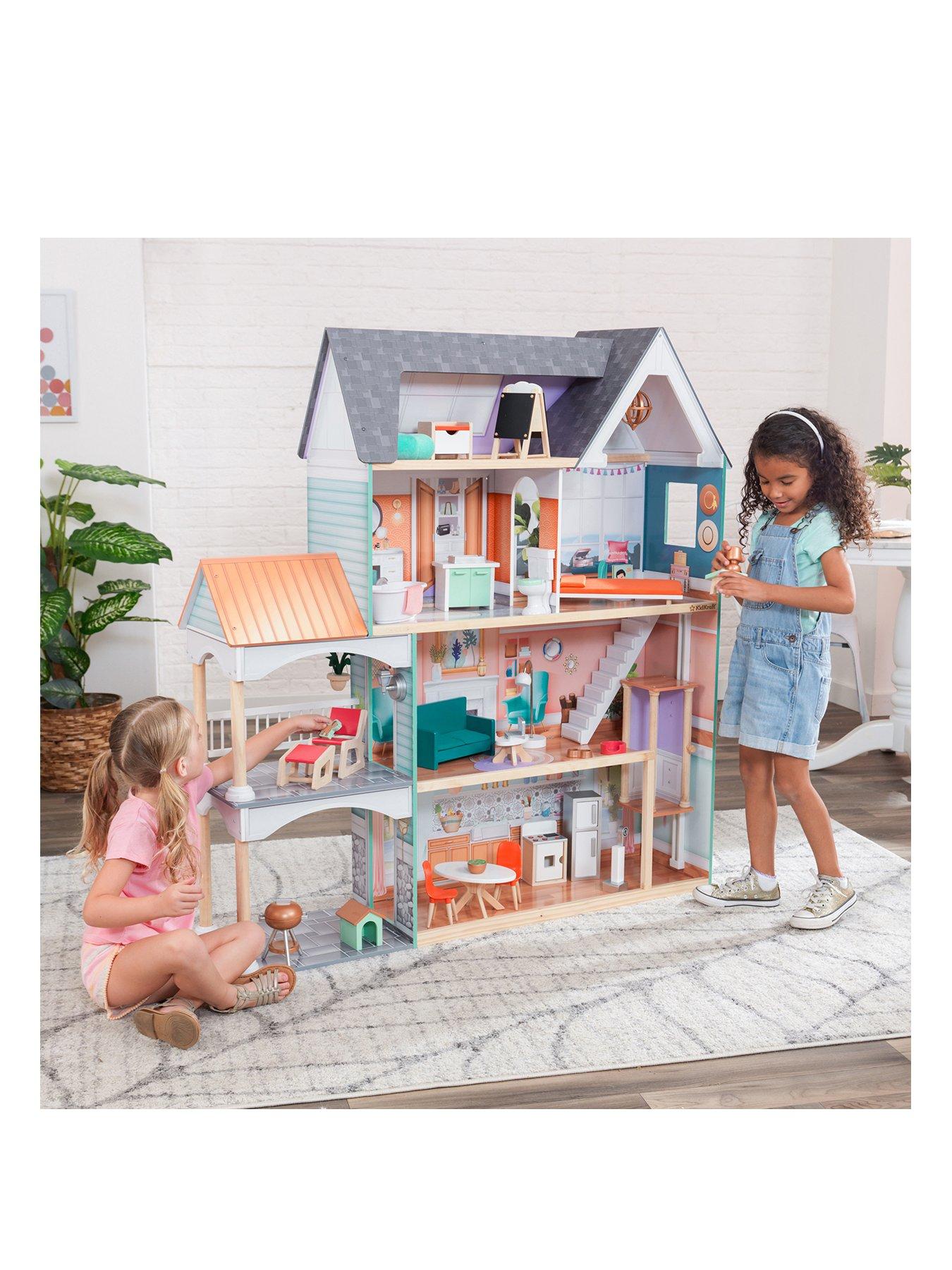 Kidkraft dollhouse shop family