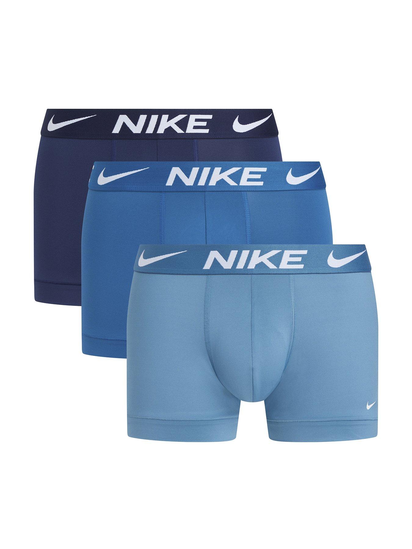 Nike Underwear Nike 3pack Dri-fit Essential Micro Trunk Brief | very.co.uk