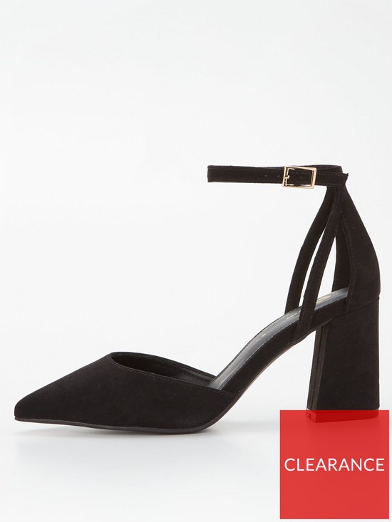 front image of v-by-very-two-part-point-court-shoe-with-block-heel-black