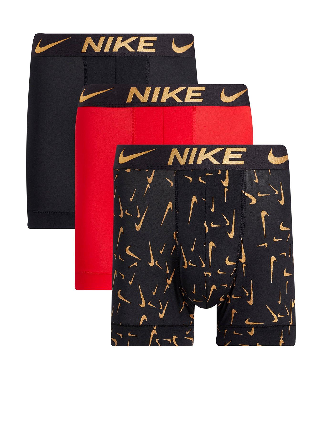 Nike Essential Micro Brief 3 Pack In Black