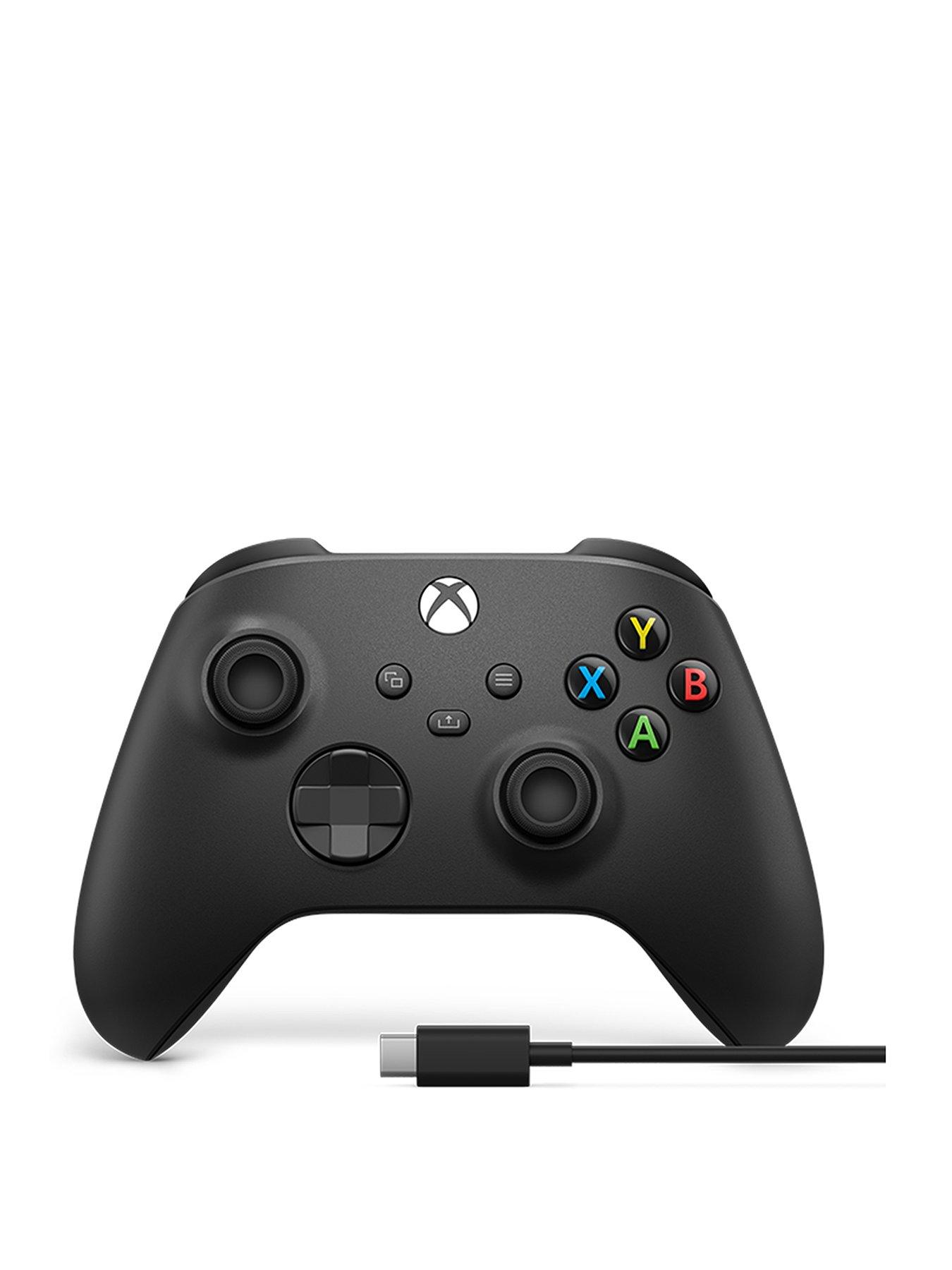 Image 1 of 5 of Xbox Wireless Controller with USB-C Cable - Carbon Black