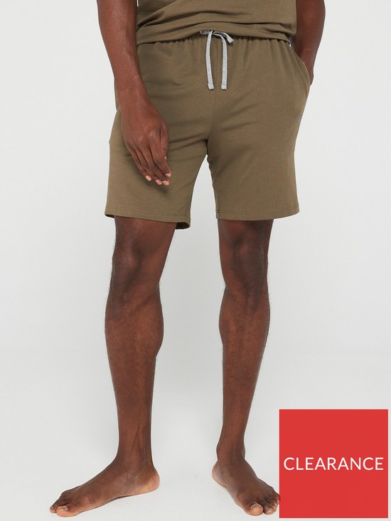 front image of boss-bodywear-mix-amp-match-lounge-shorts