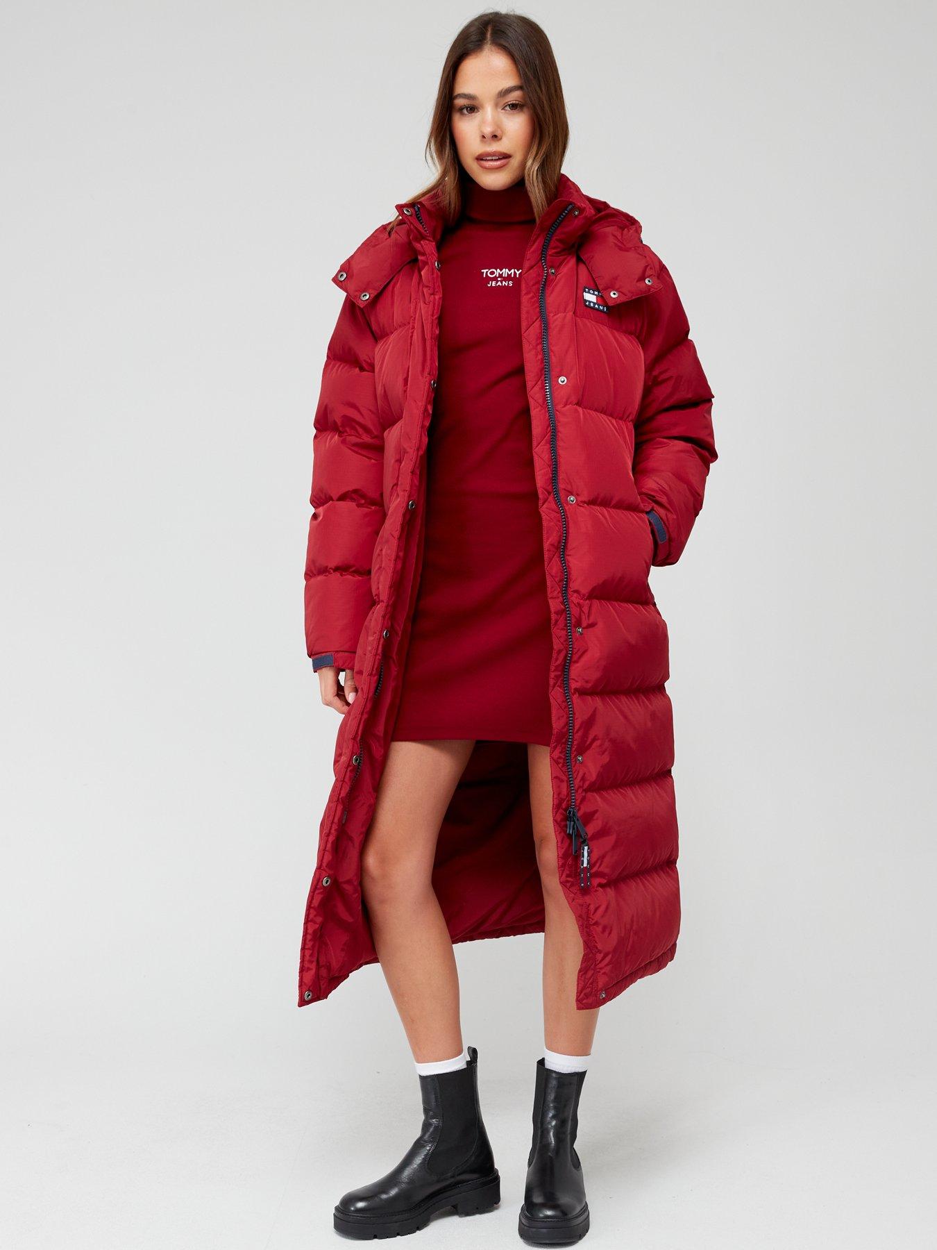 Red tommy shop coat