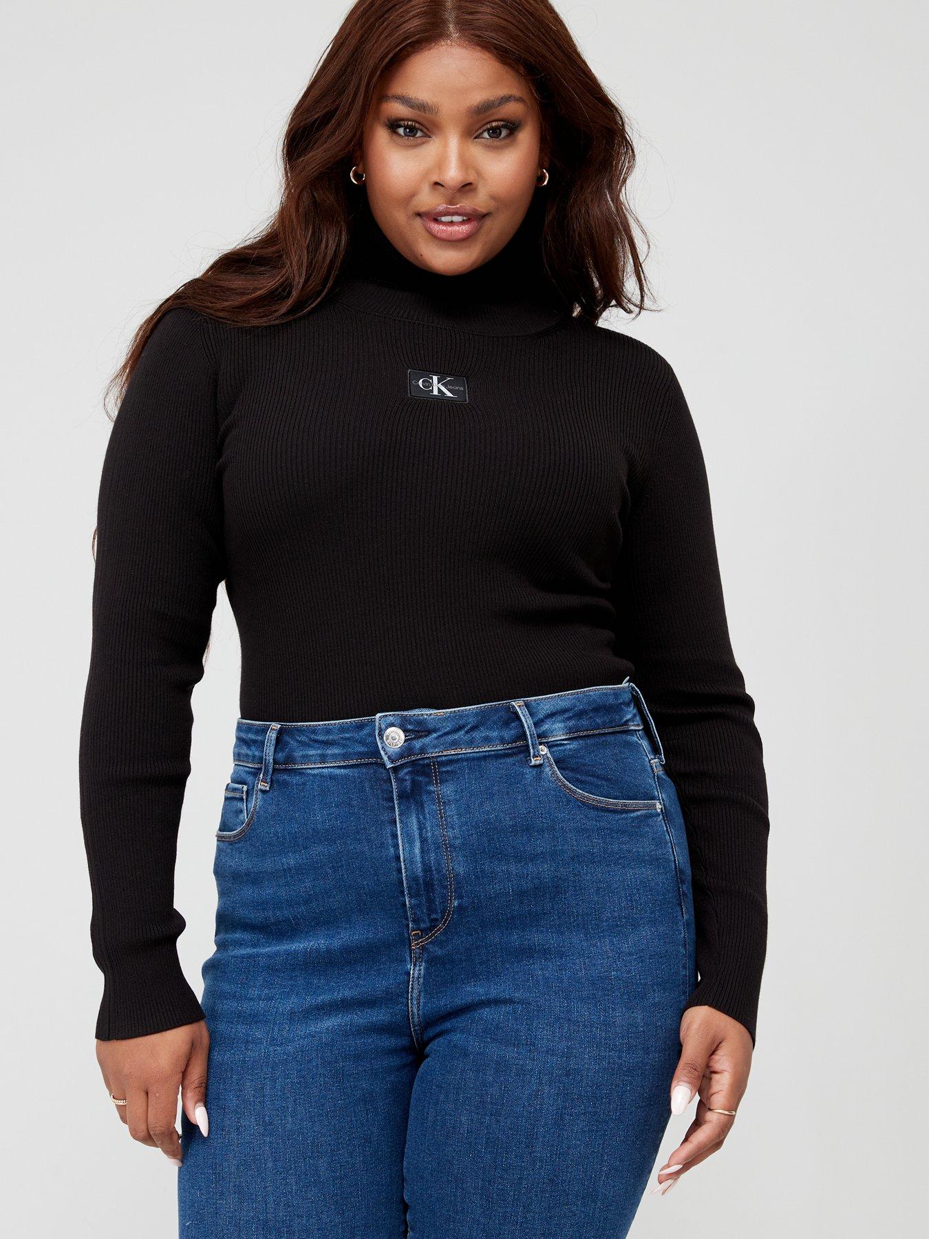 Black jeans best sale and jumper