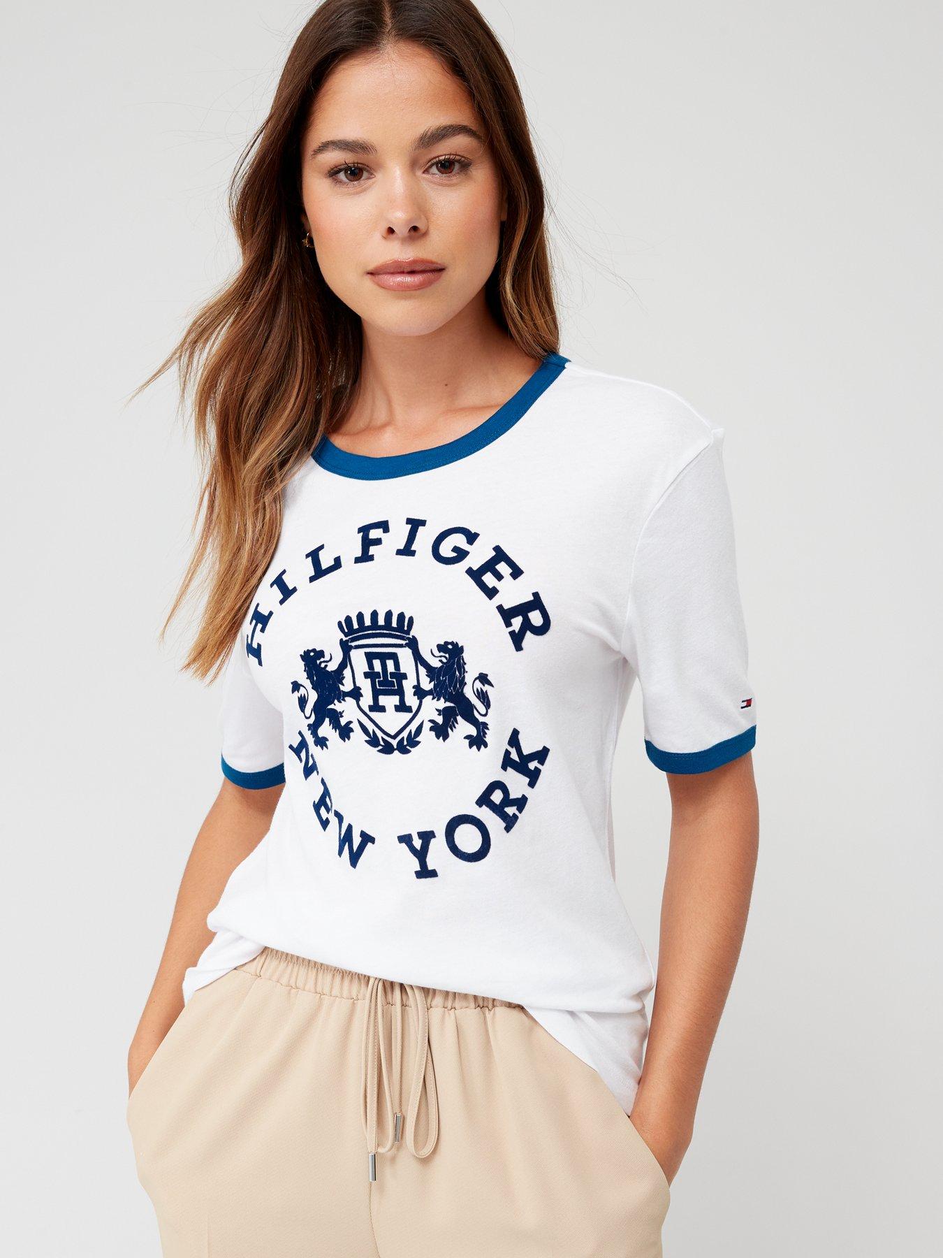 Womens tommy hilfiger hot sale t shirt sale